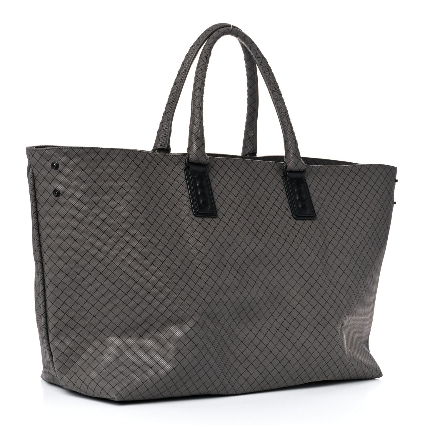 Rubberized Canvas Marcopolo Tote Shadow