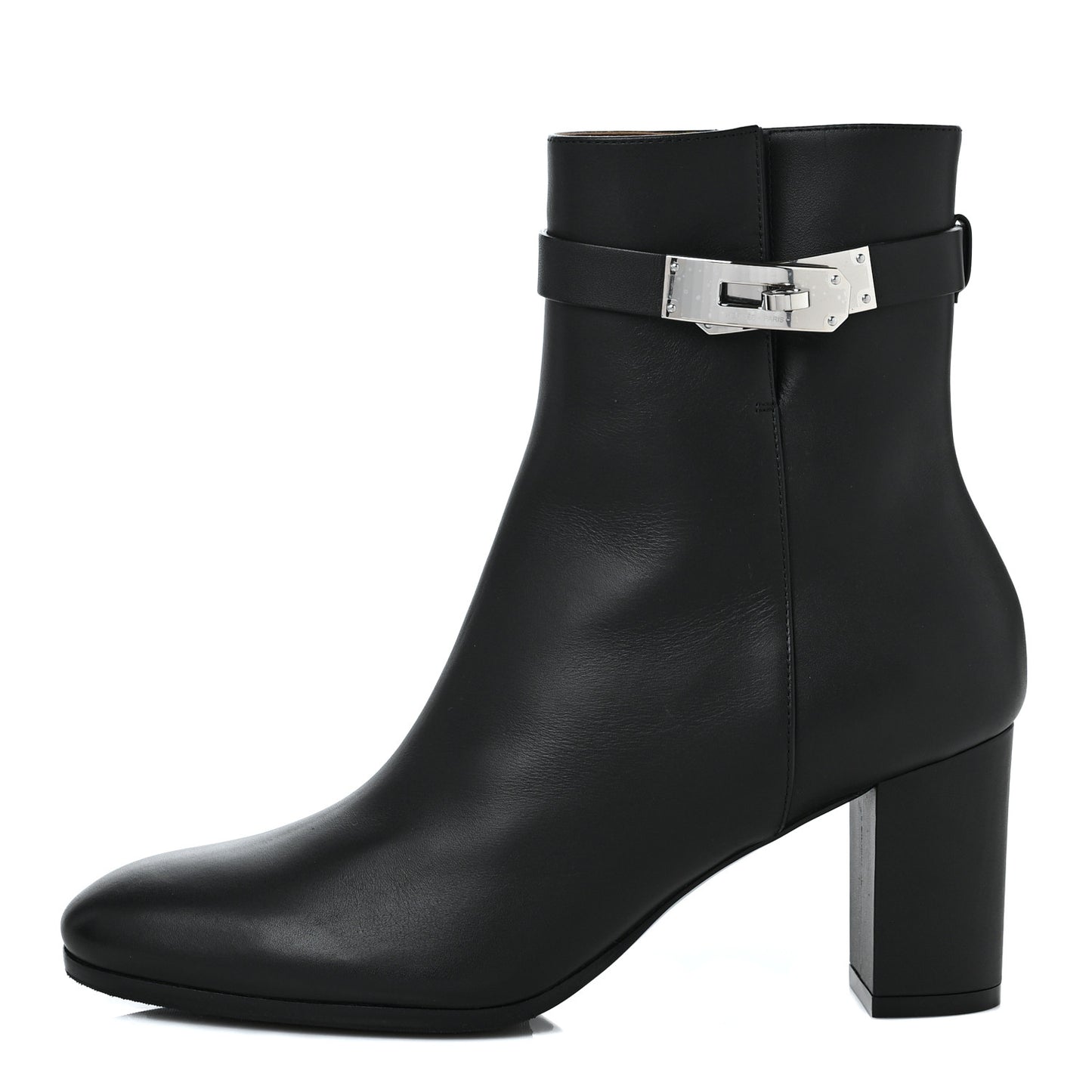 Calfskin Saint Germain Ankle Boots 37.5 Black