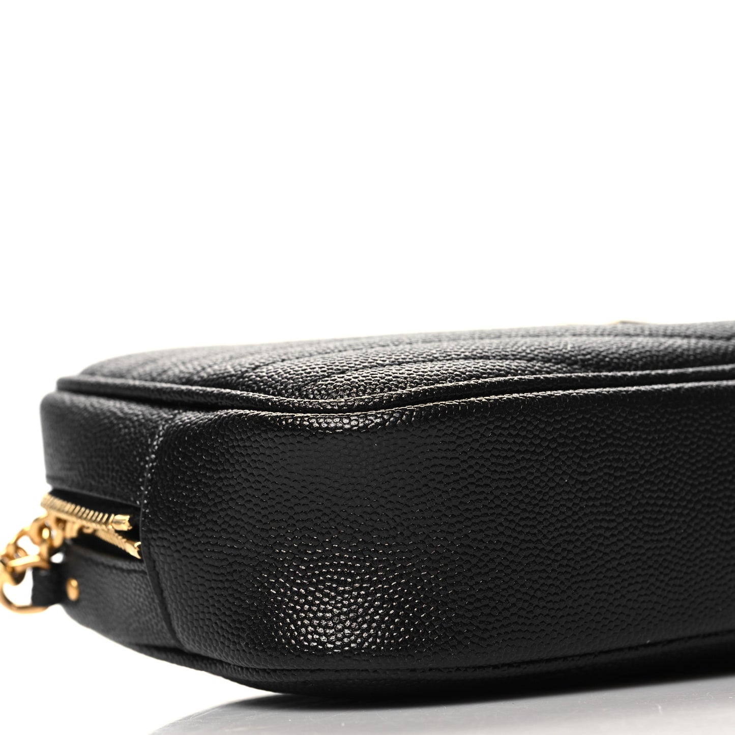 Grain De Poudre Matelasse Monogram Mini Lou Camera Bag Black
