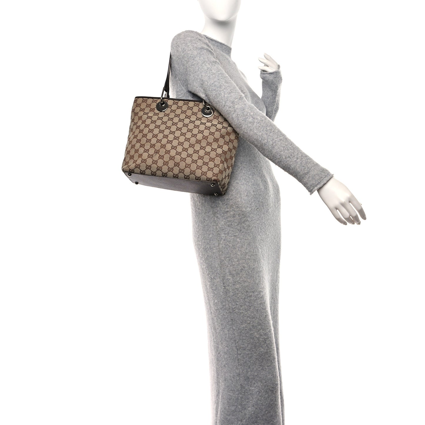 Monogram Eclipse Tote Brown