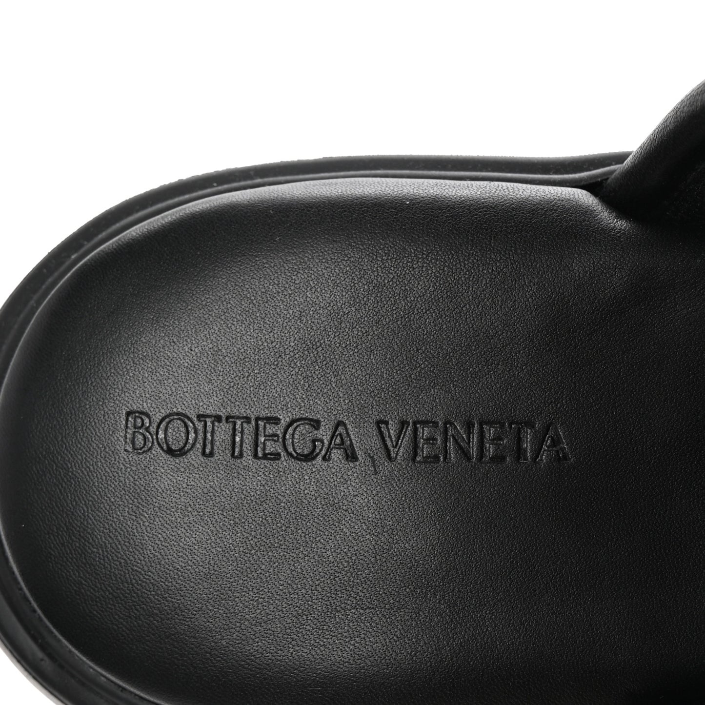 Nappa Flash 45mm Flat Sandals 39 Black