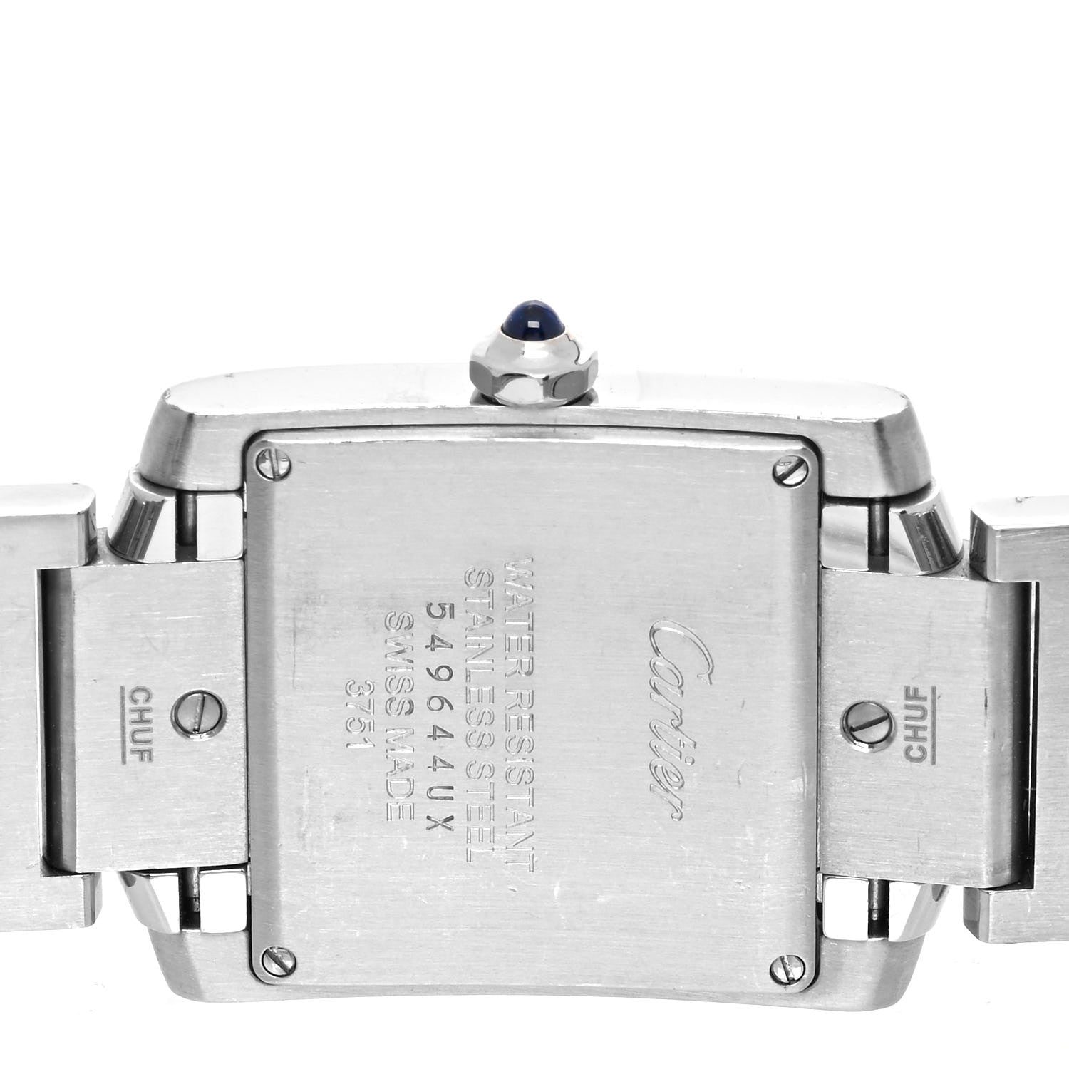 Cartier Stainless Steel 25mm Tank Francaise Quartz Watch 4 of 5