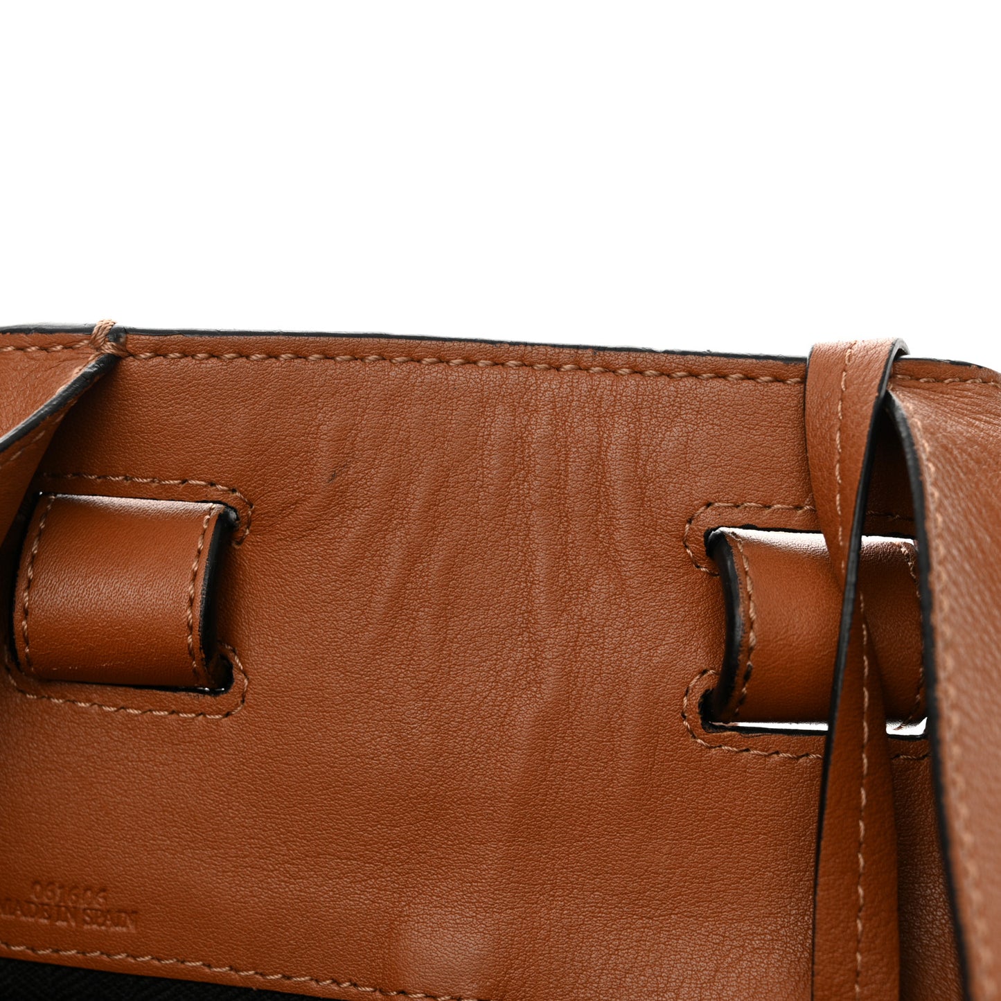 Calfskin Medium Hammock Shoulder Bag Tan