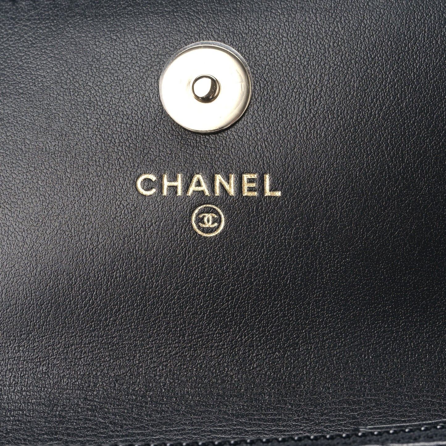 Calfskin Quilted Mini Maxi Pearls Wallet On Chain WOC Black