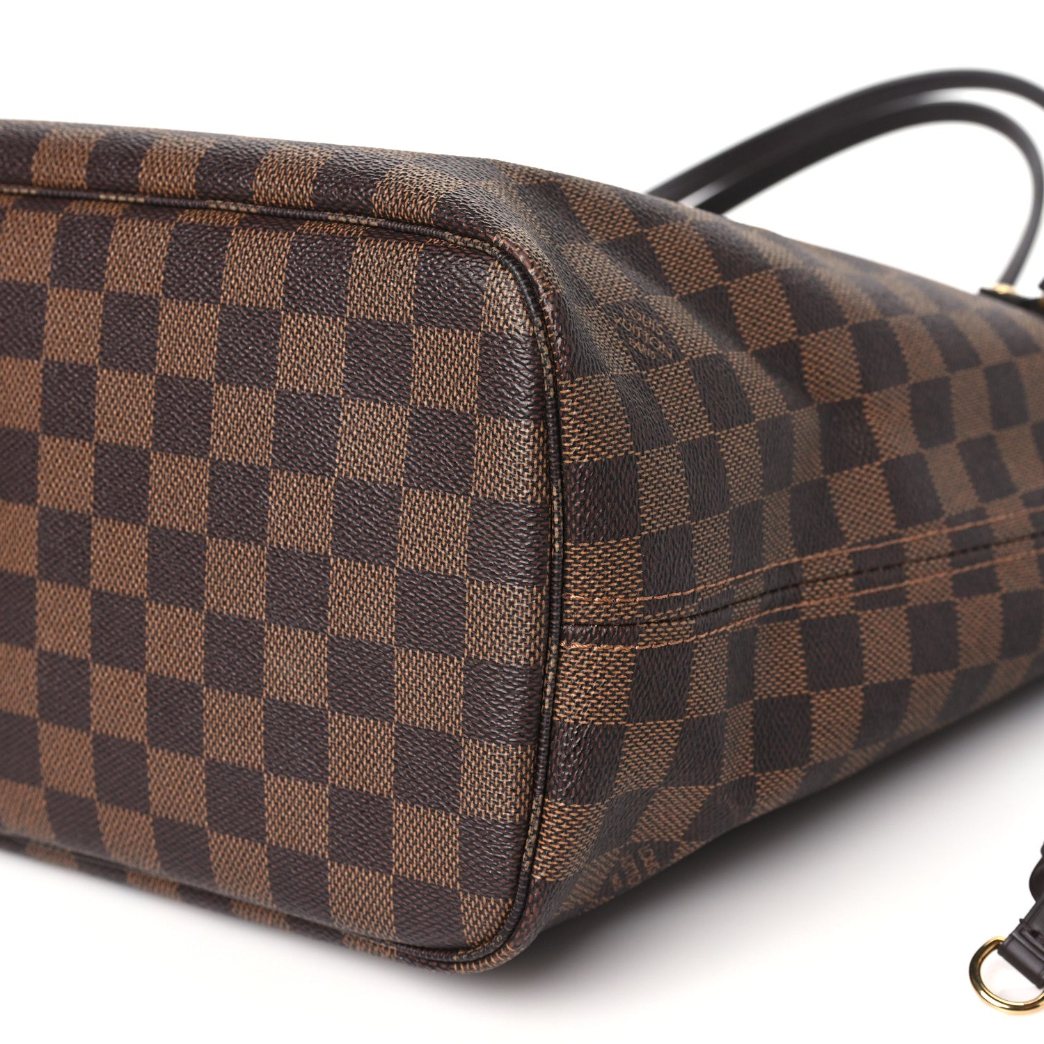 Louis Vuitton Damier Ebene Neo Neverfull MM Rose Ballerine 9 of 10