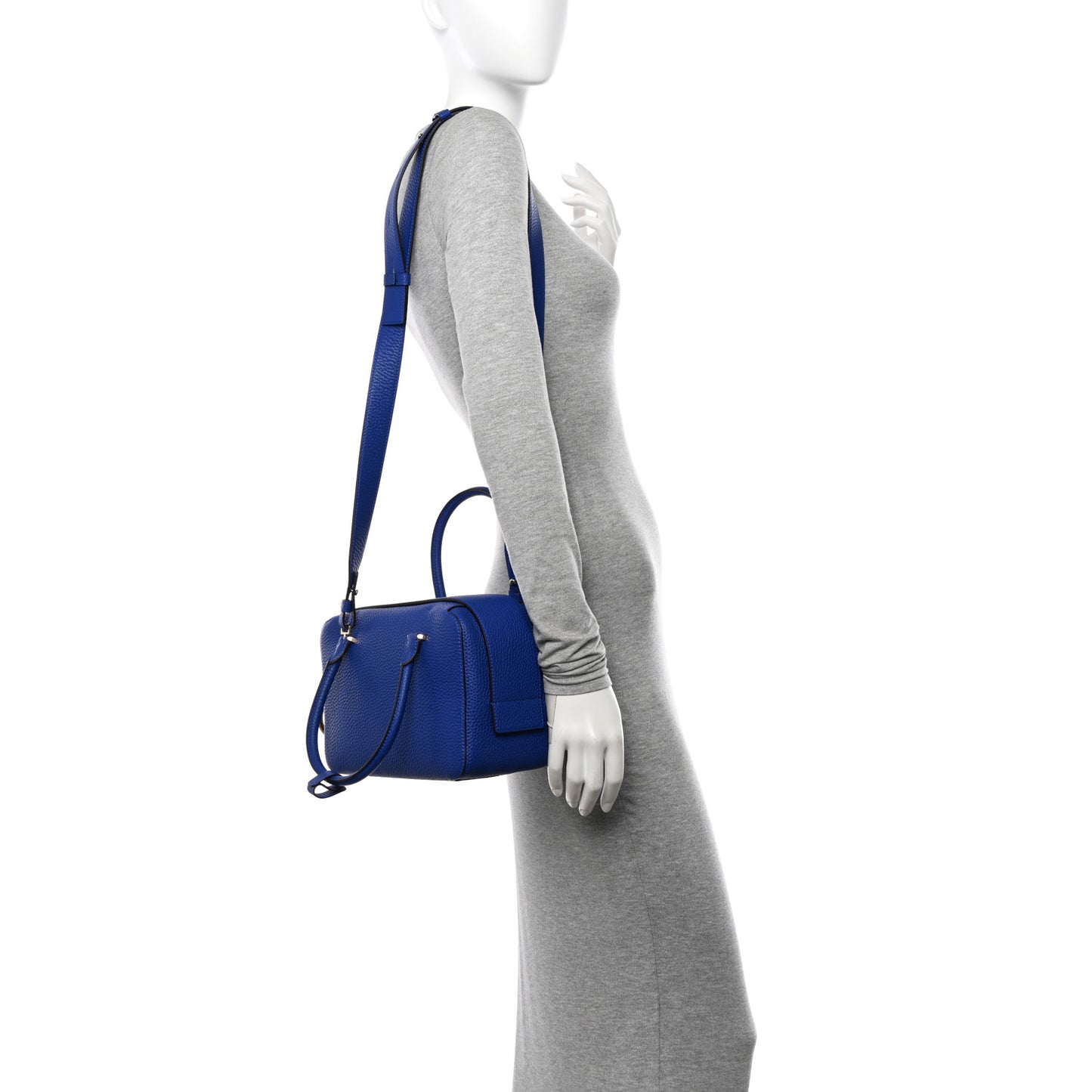 Taurillon Soft Cool Box MM Satchel Outremer