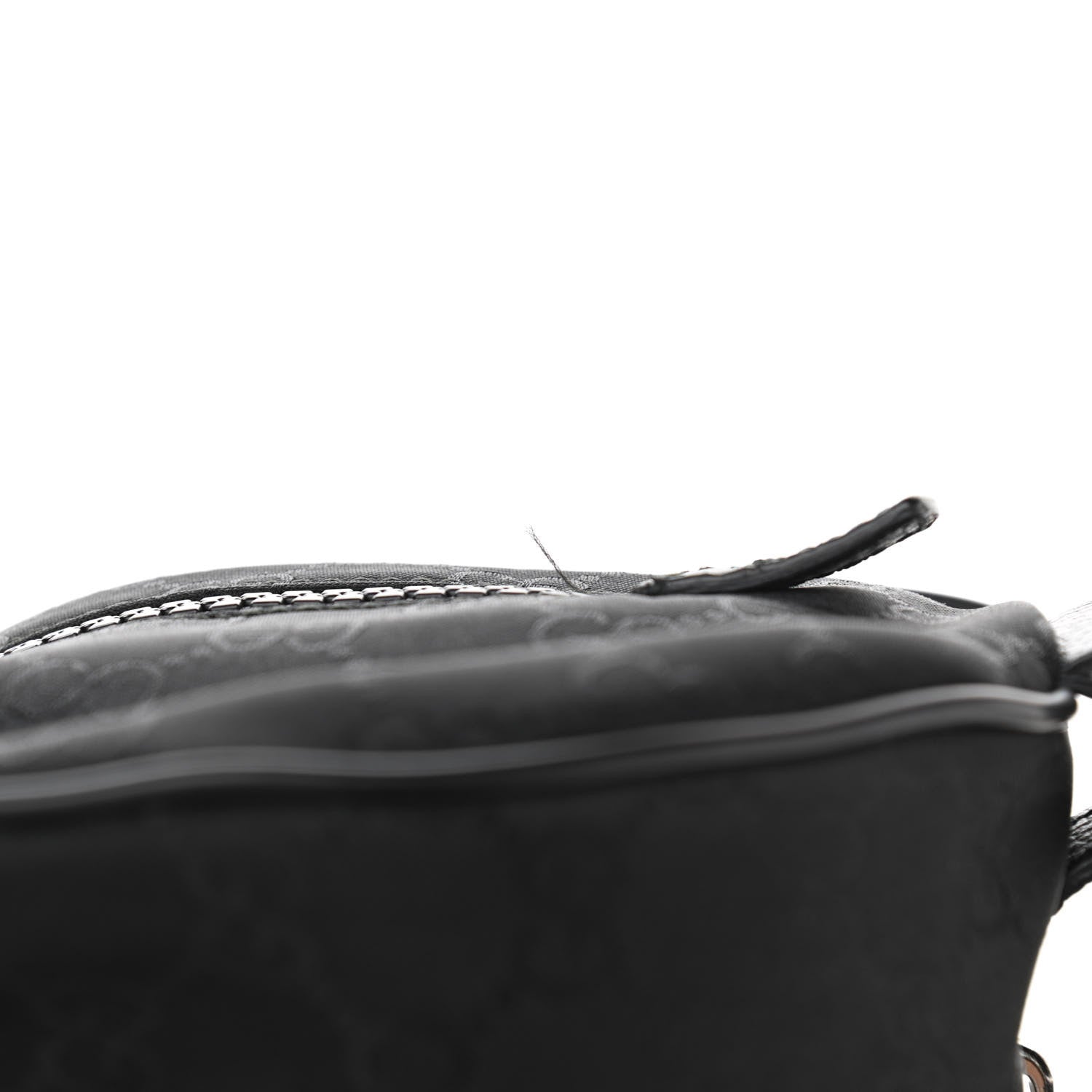 Gucci Nylon Monogram Fanny Pack Belt Bag Black 13 of 13