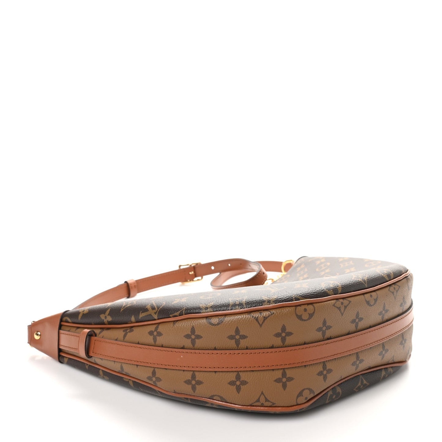 Reverse Monogram Loop Hobo