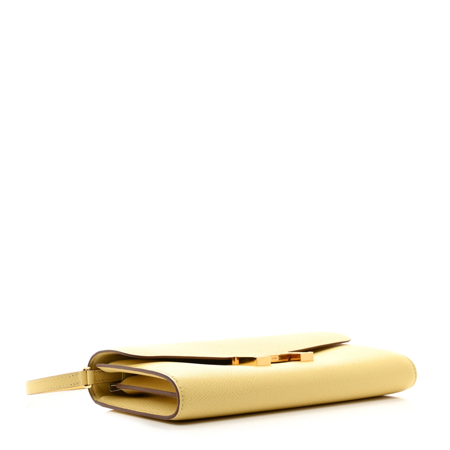Epsom Constance Long Wallet To Go Wallet Jaune Poussin