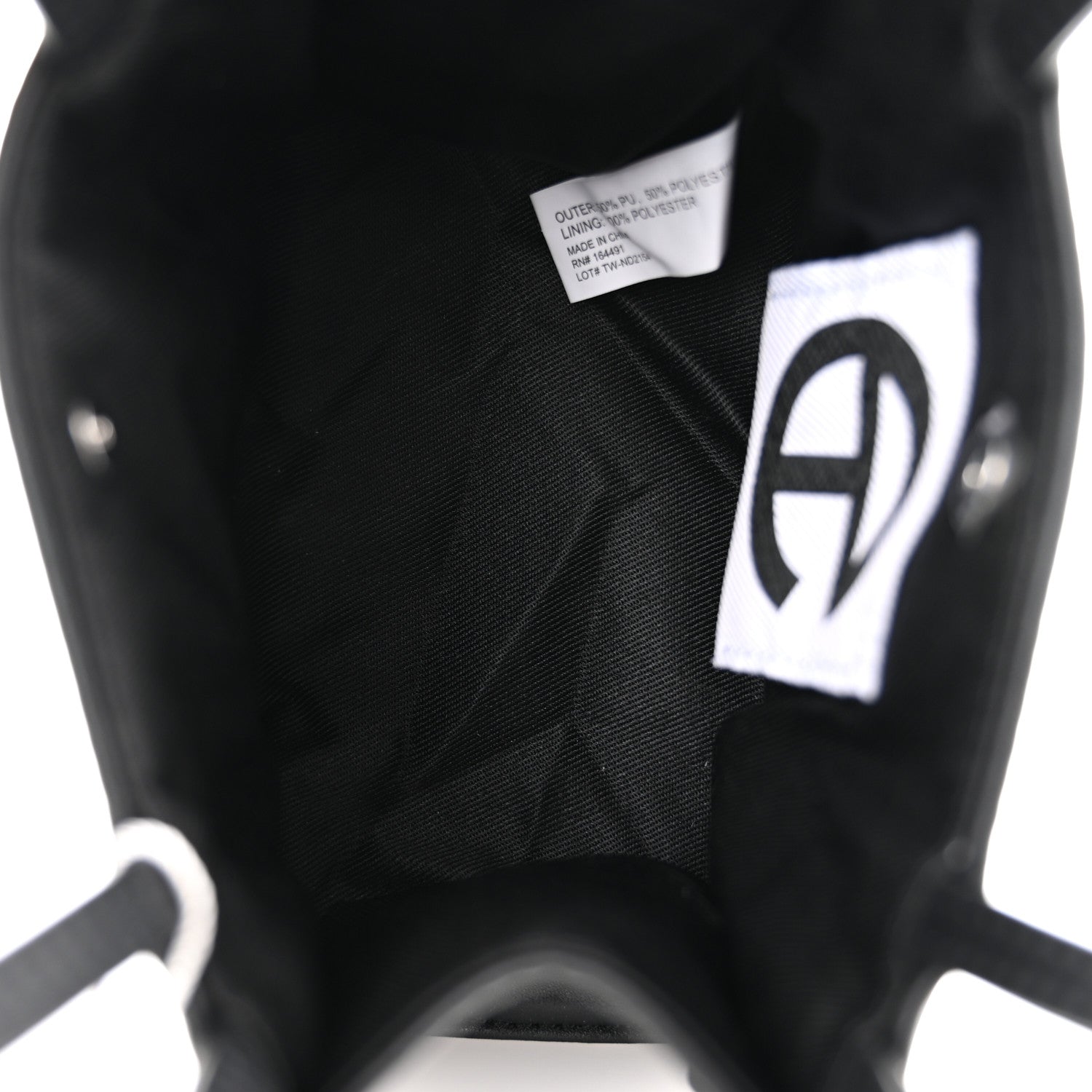 Telfar Vegan Leather Small Shopping Bag Black 5 of 11