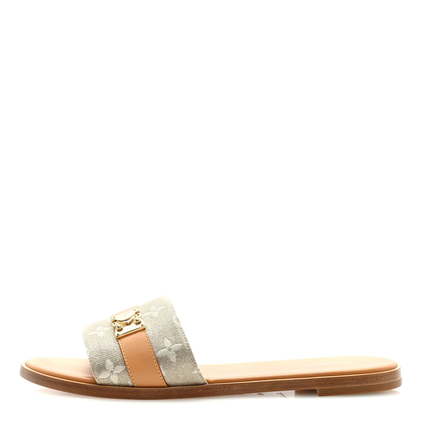 Monoglam Lock It Flat Mule 40 Gold
