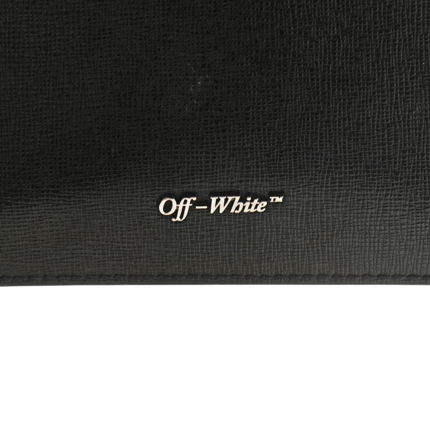 Calfskin Diag Striped Belt Bag Crossbody Black White