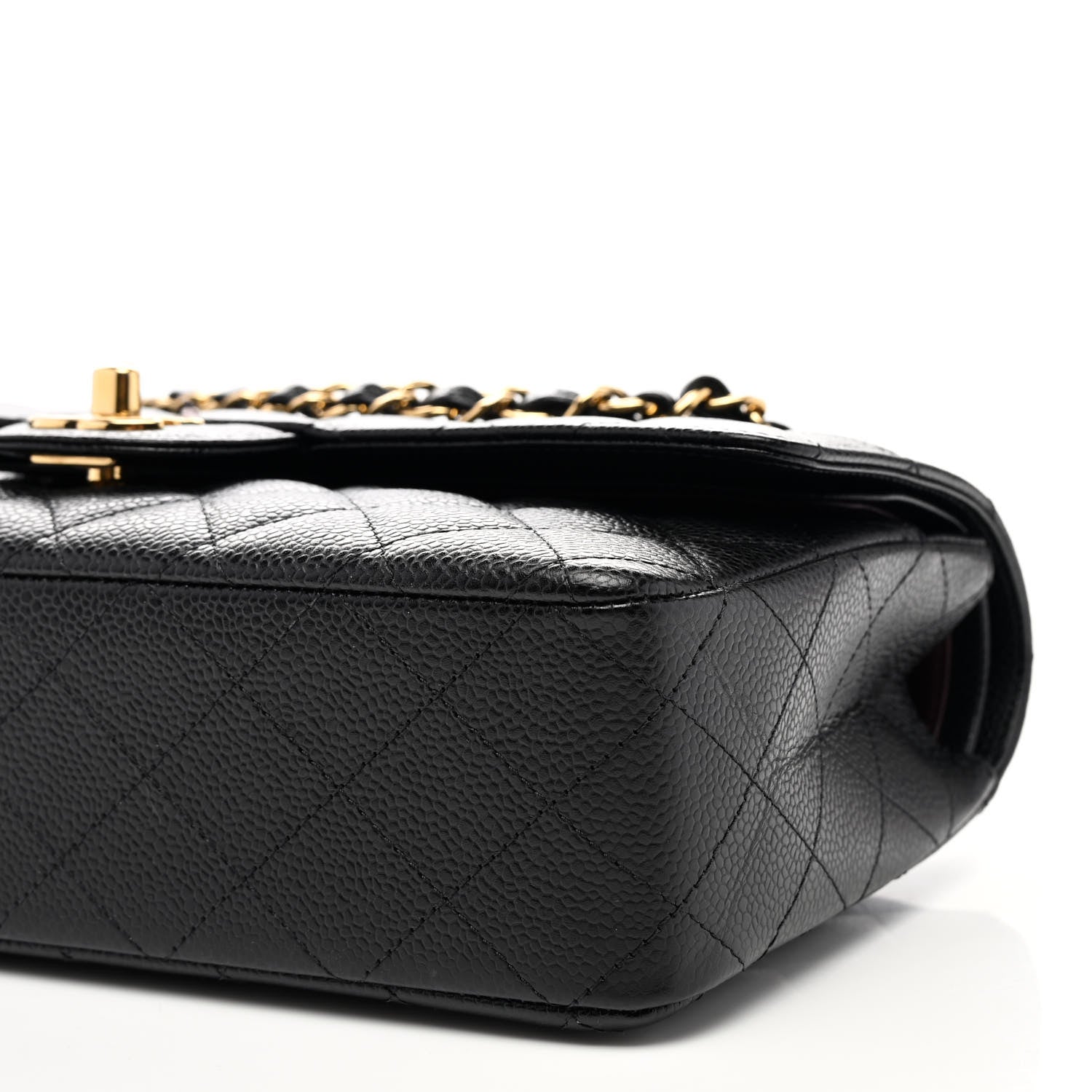 Chanel Caviar Quilted Medium Double Flap Black 10 of 10