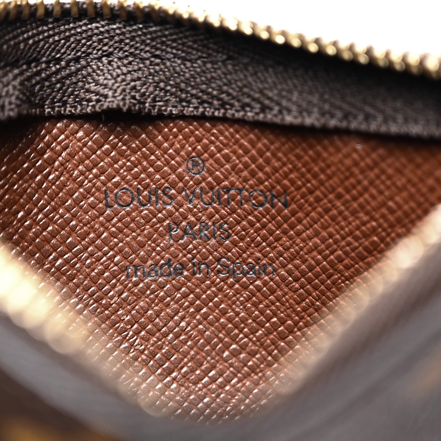 Monogram Key Pouch