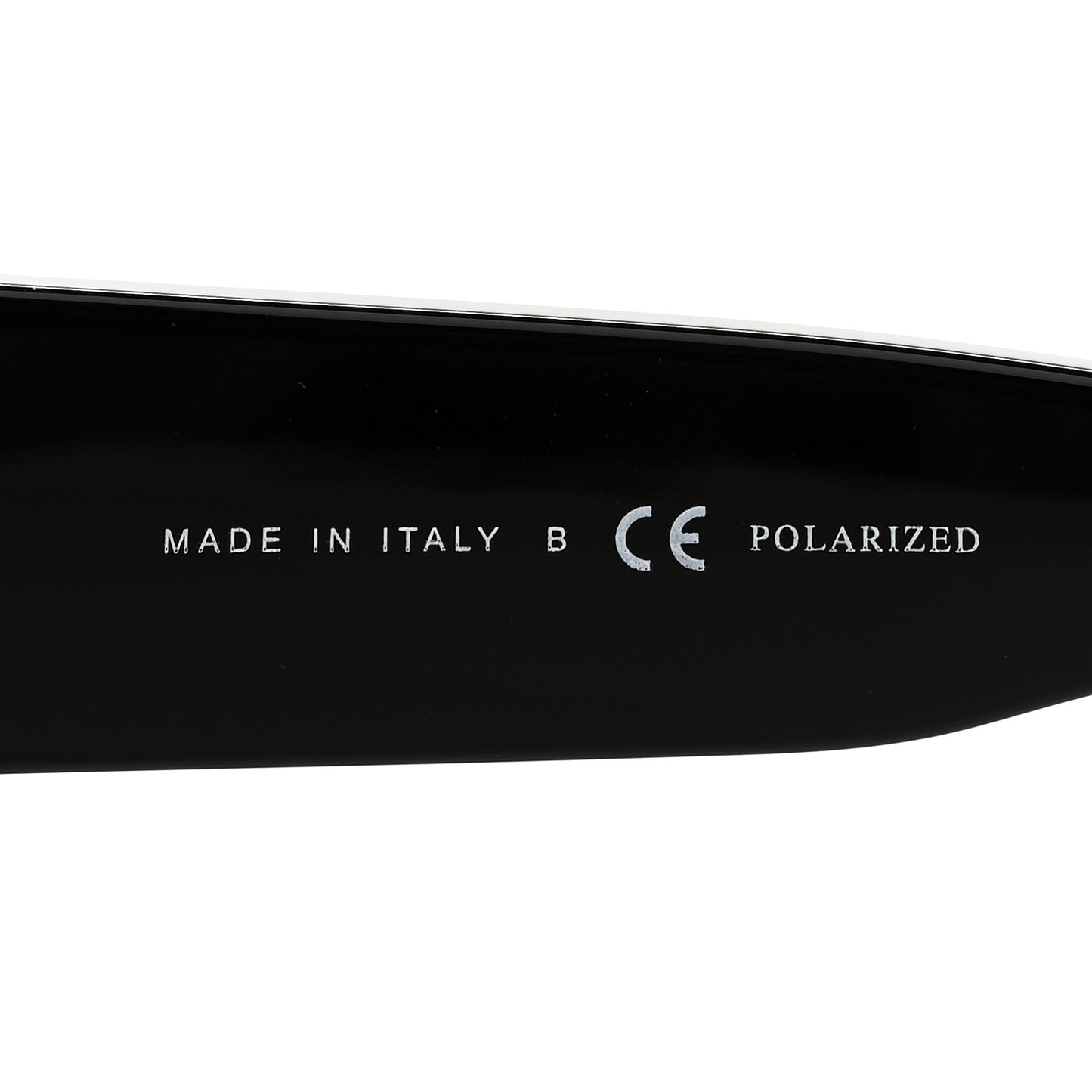 Acetate Polarized Round Sunglasses 5410-A Black