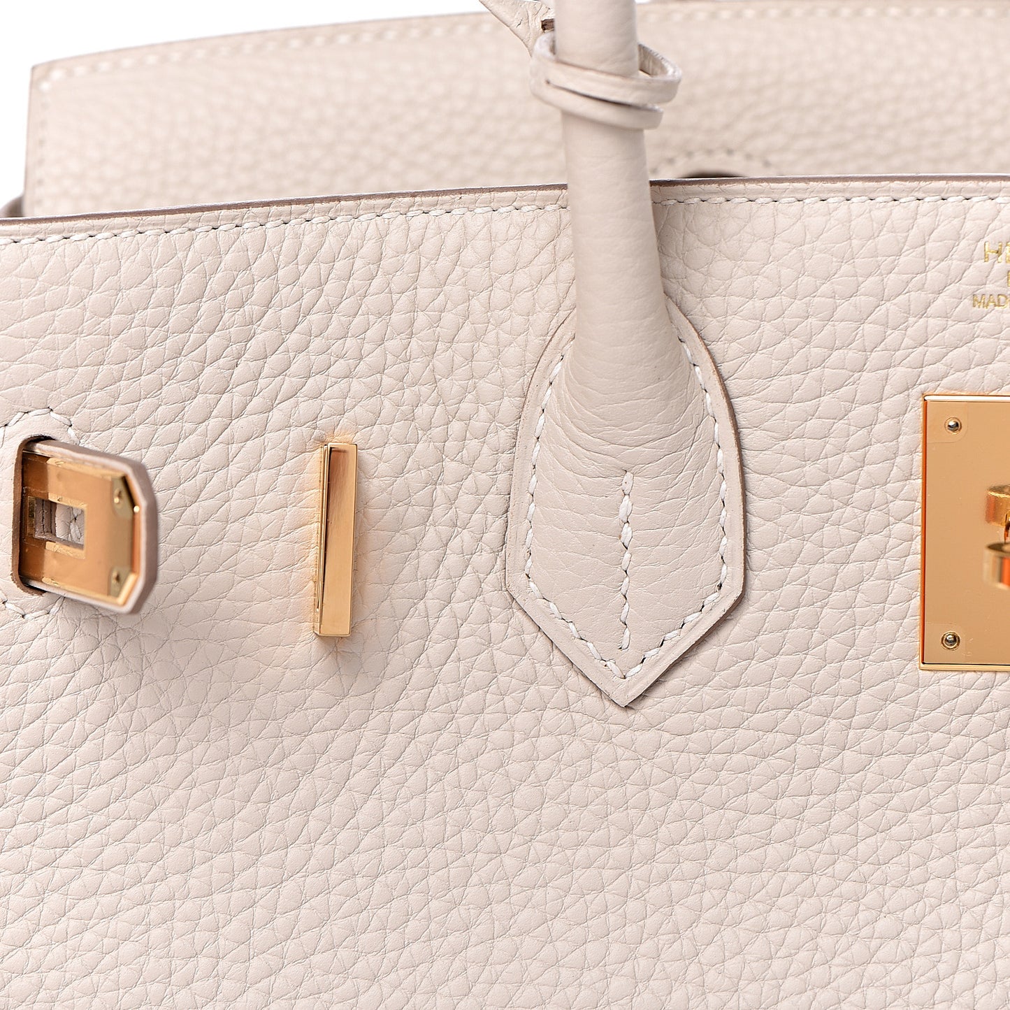 Taurillon Clemence Birkin 30 Craie