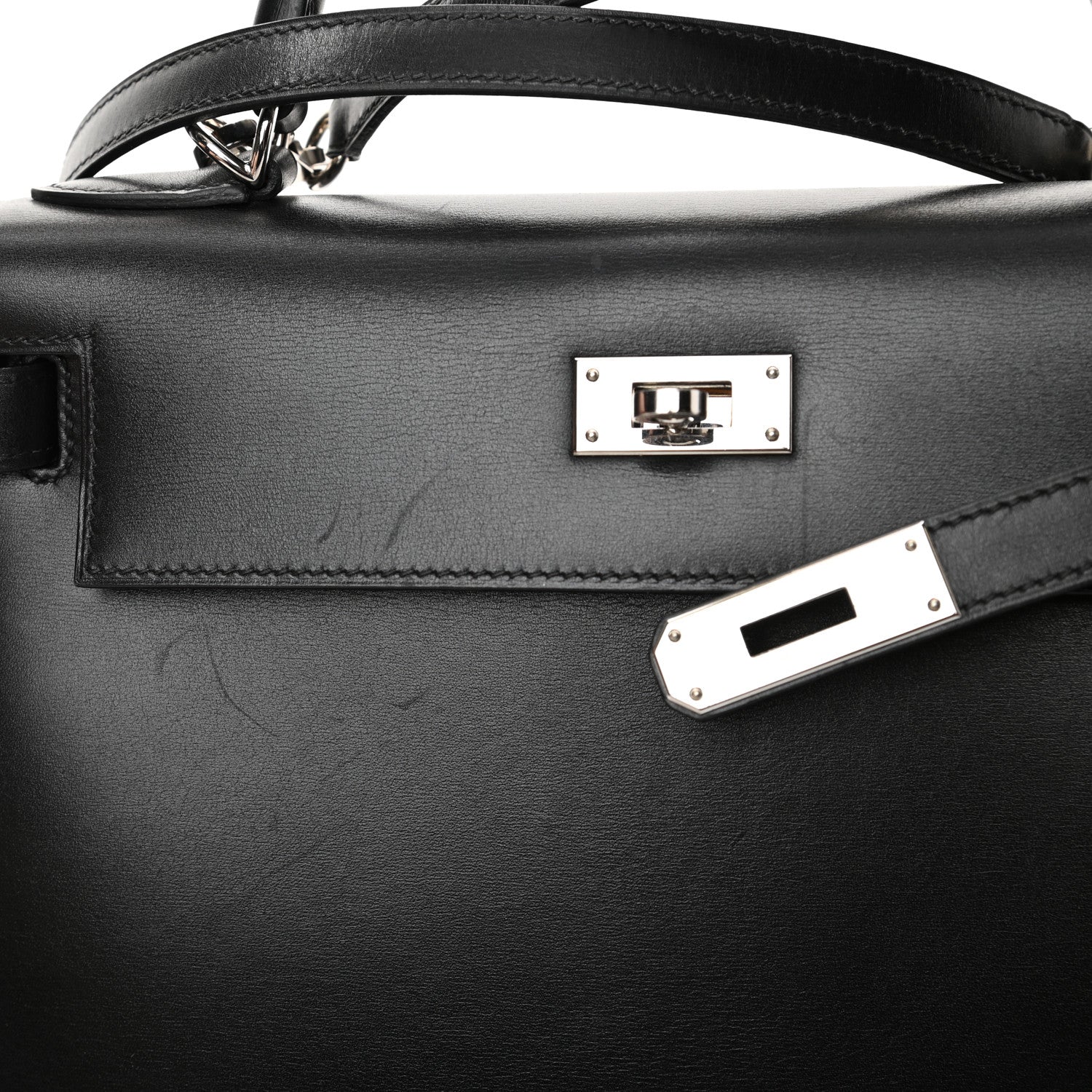 Hermes Box Kelly Sellier 28 Black 27 of 29