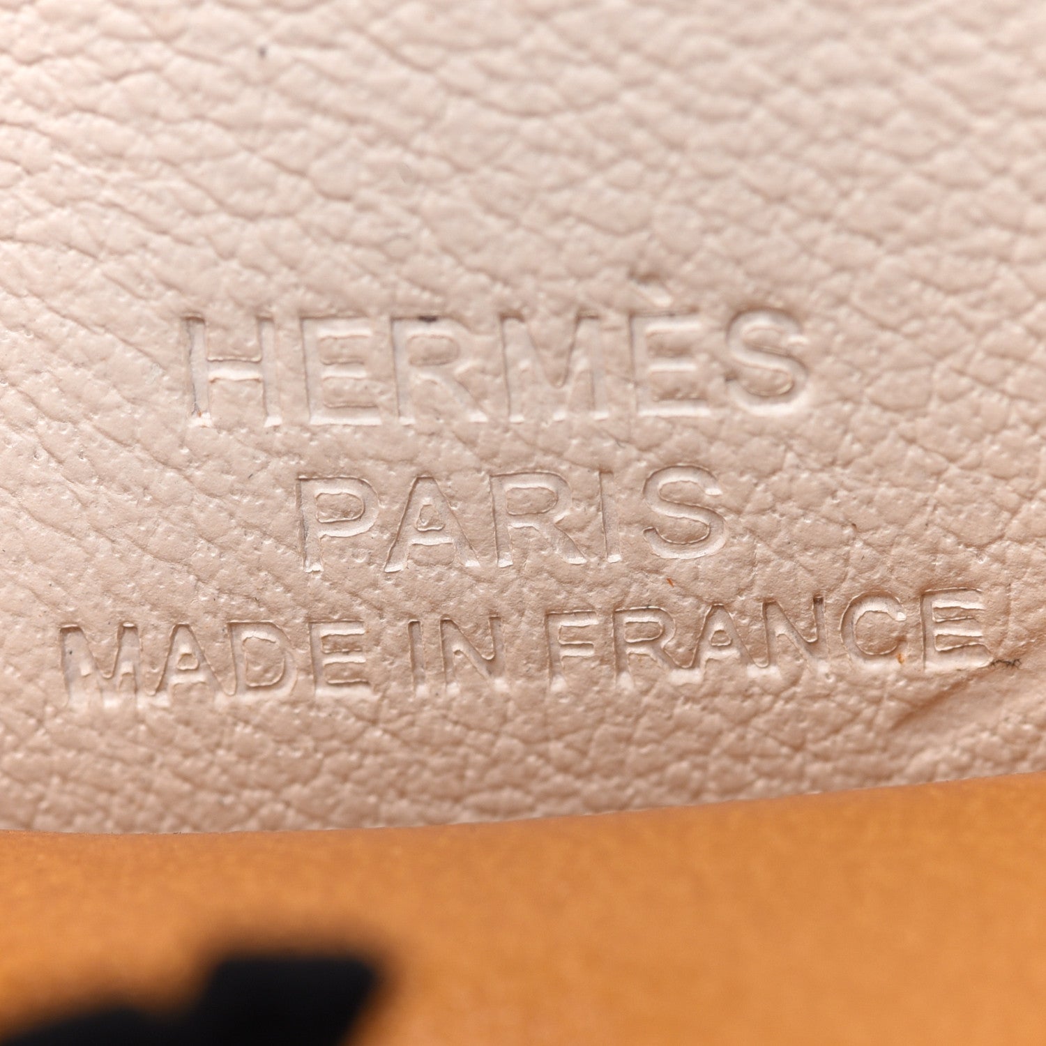 Hermes Milo Lambskin Grigri Rodeo Pegase Horse Bag Charm PM Sesame Black Nata 3 of 5