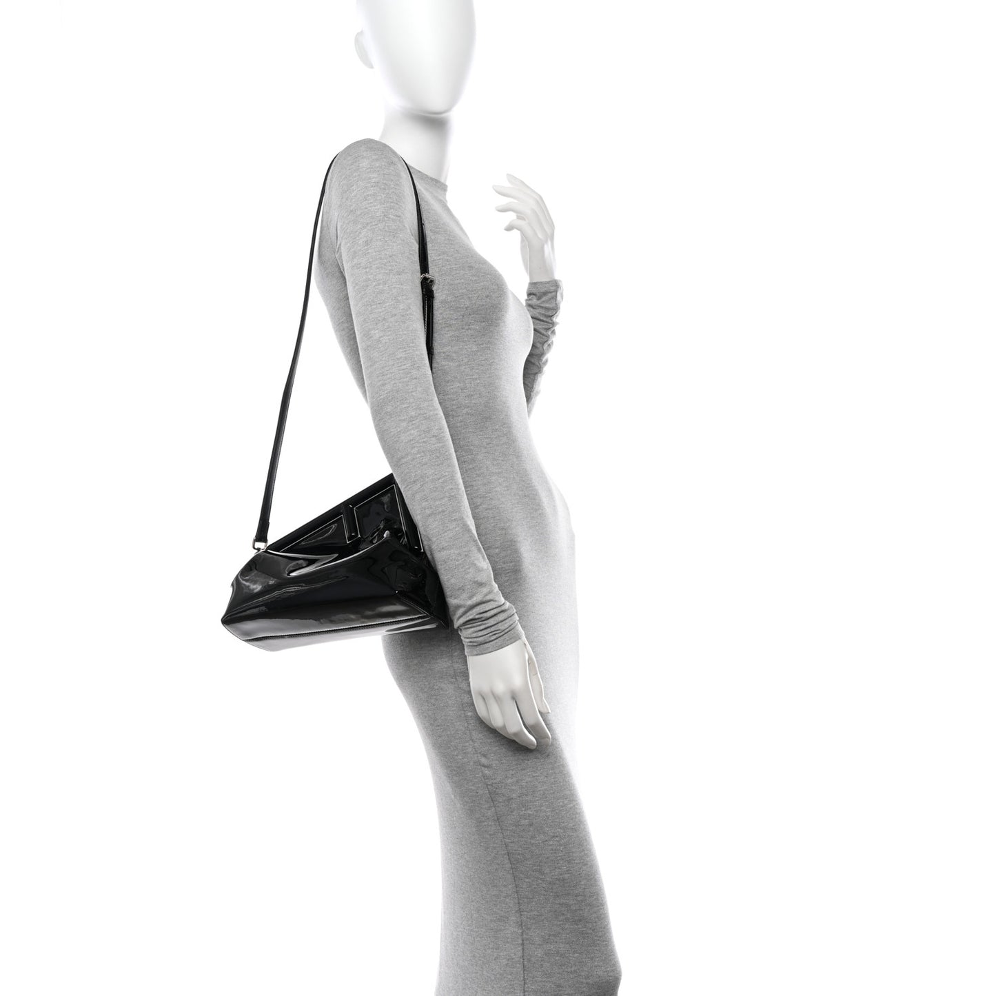 Patent Midi Fendi First Black