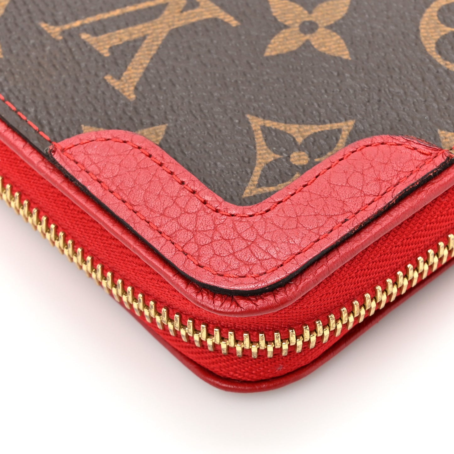 Monogram Retiro Zippy Wallet Cherry