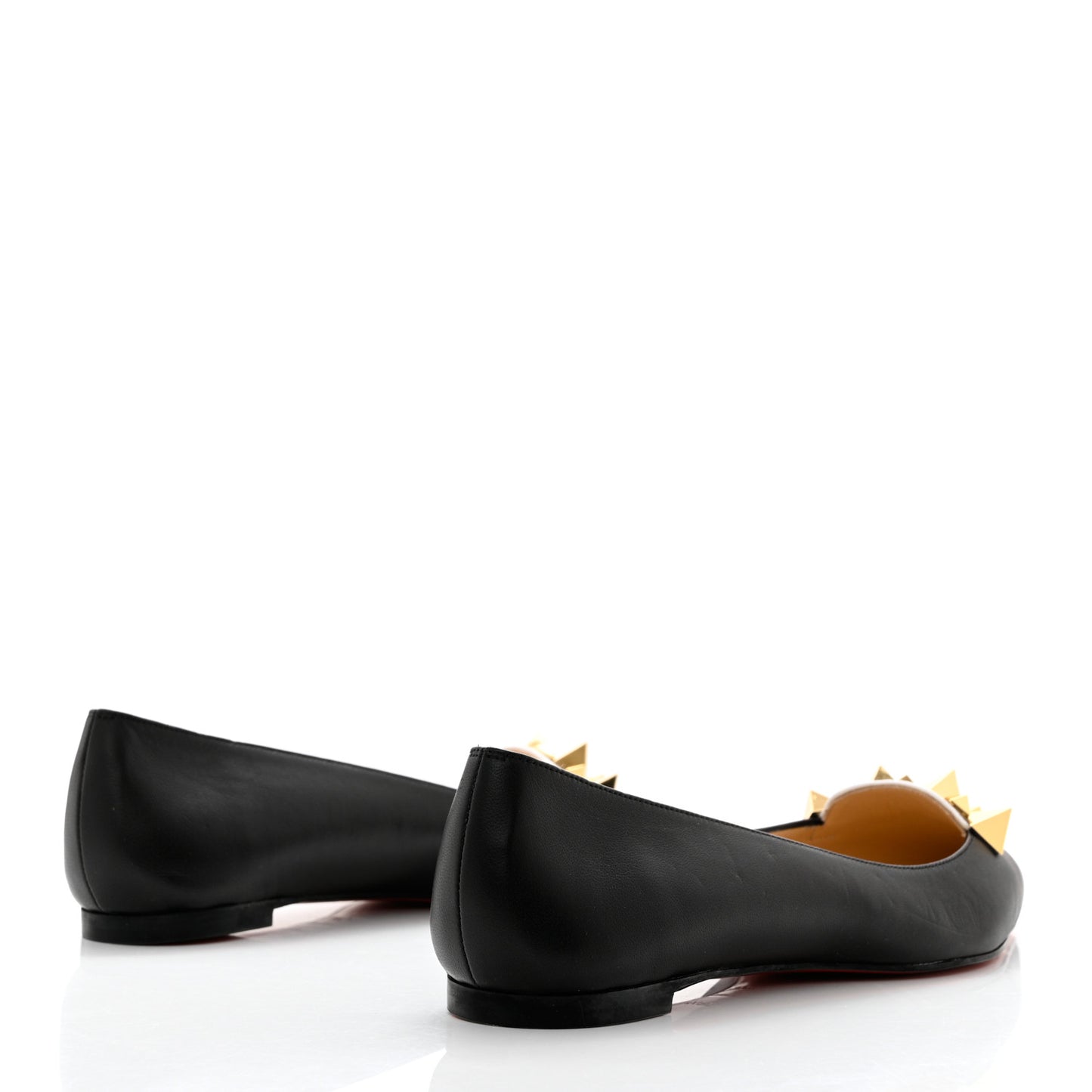 Nappa Miss Constella Flats 38.5 Black
