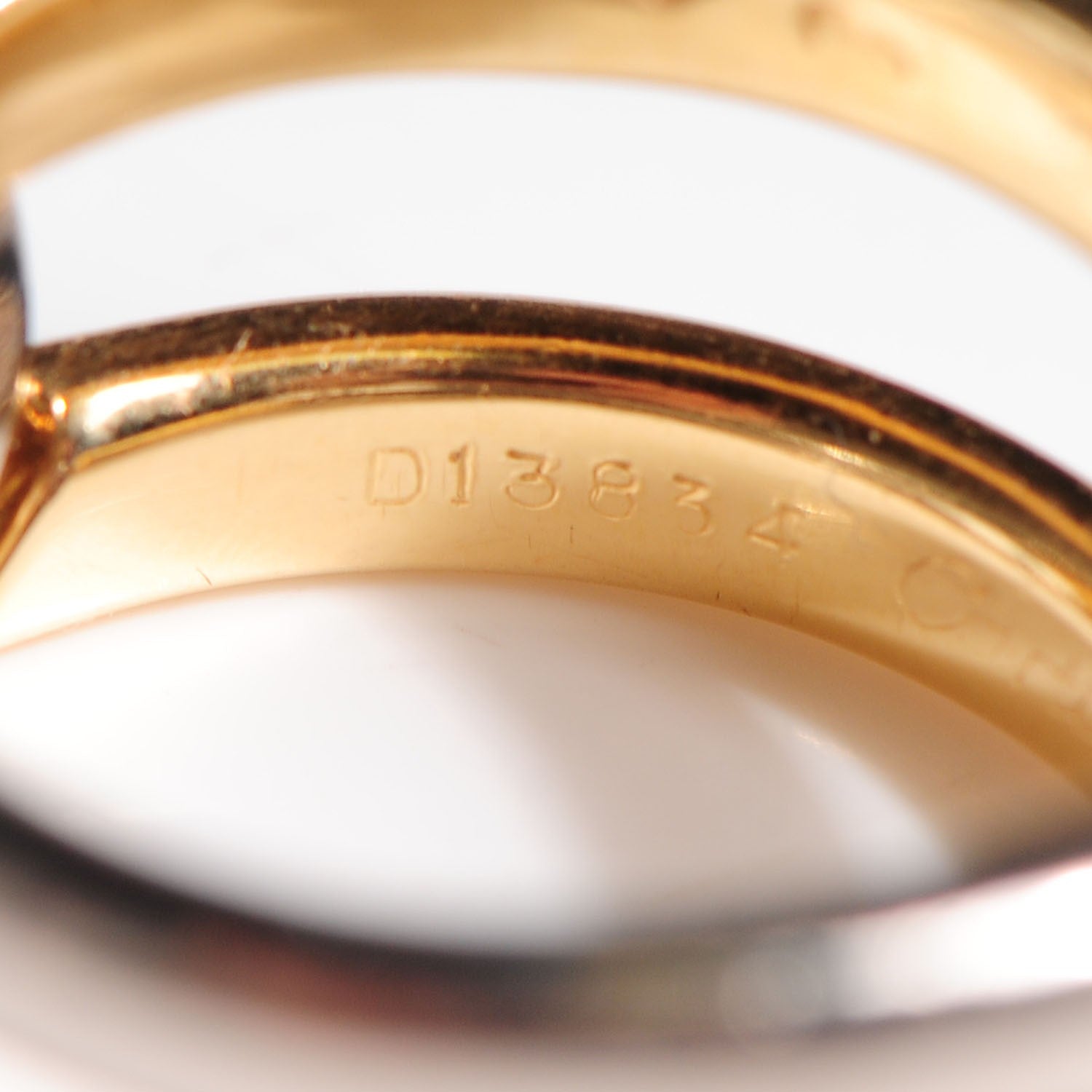 Cartier 18K Yellow White Gold White Gold Toi et Moi Ring 52 6 5 of 10