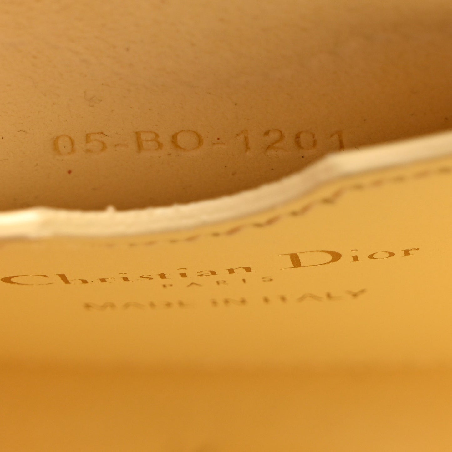 Box Calfskin East West Bobby Bag Soft Yellow