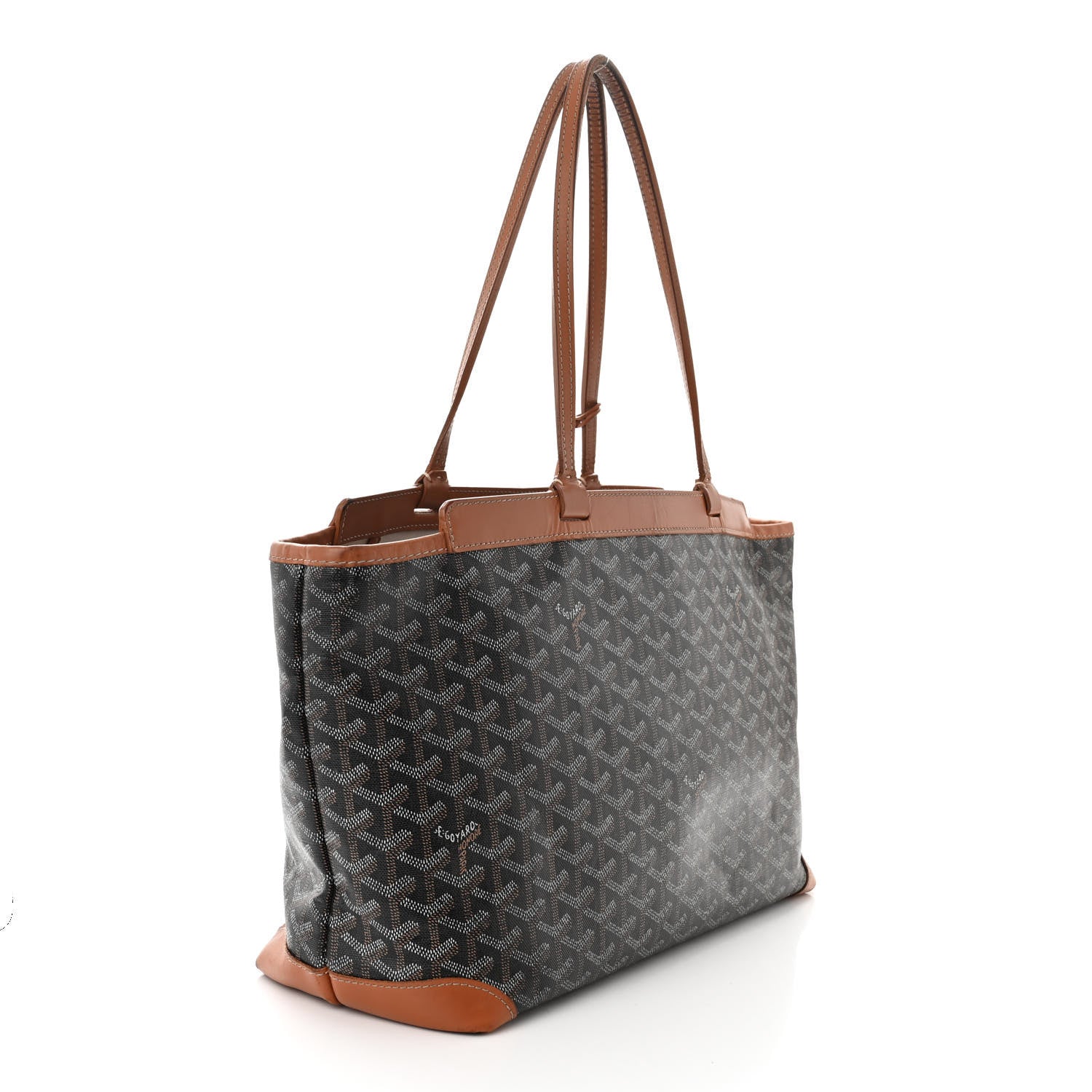Goyard Goyardine Bellechasse PM Black Gold 3 of 21
