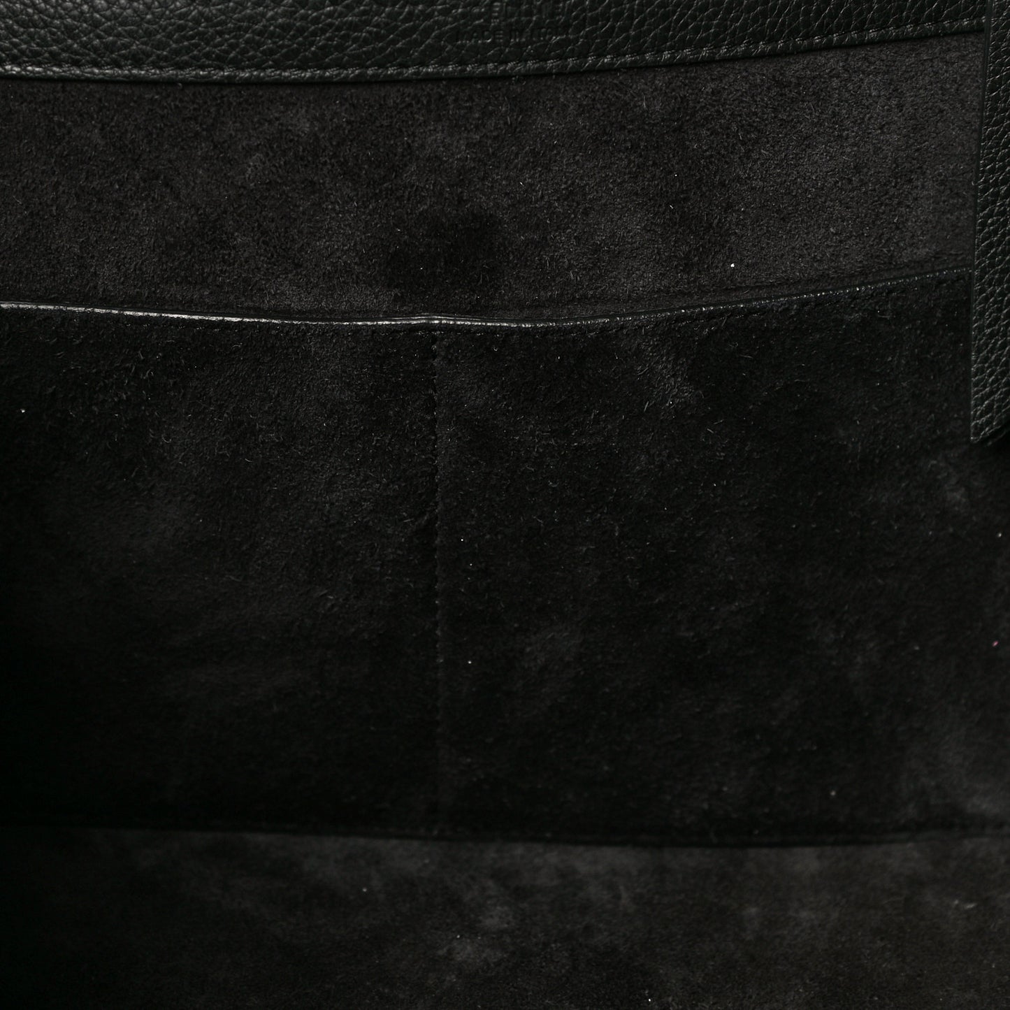 Soft Grained Calfskin Medium Belt Cabas Phantom Black