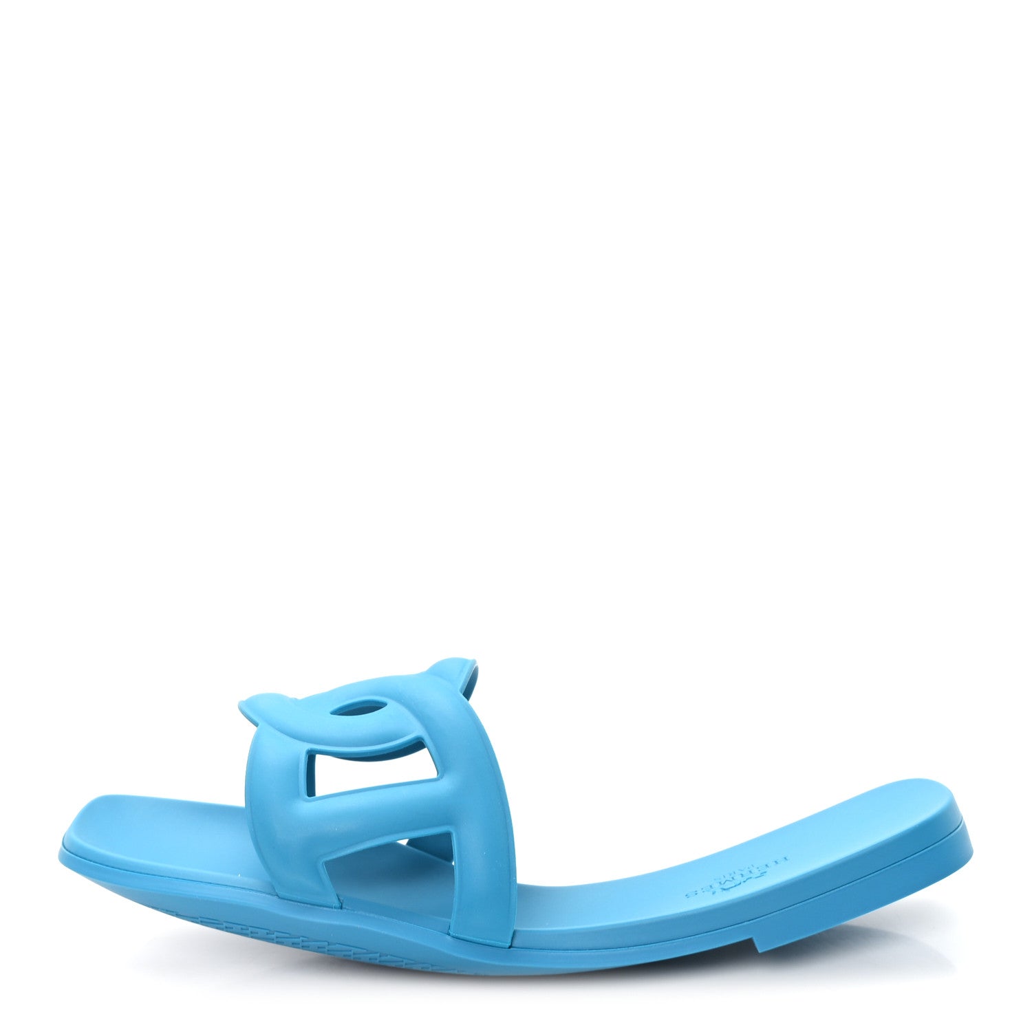 Hermes Rubber Aloha Sandals 39 Bleu Vif 1901894 – FASHIONPHILE