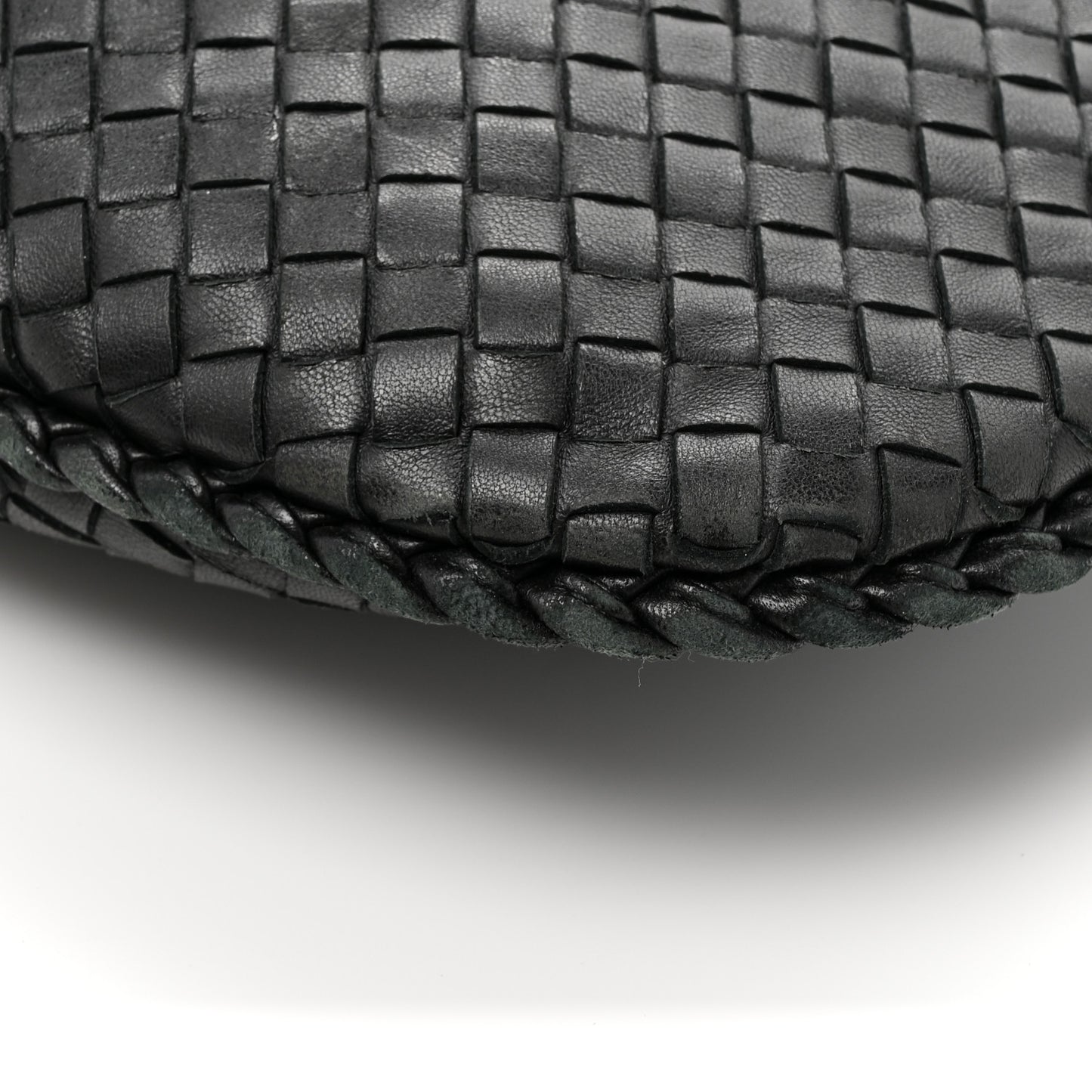 Nappa Intrecciato Large Veneta Hobo Black