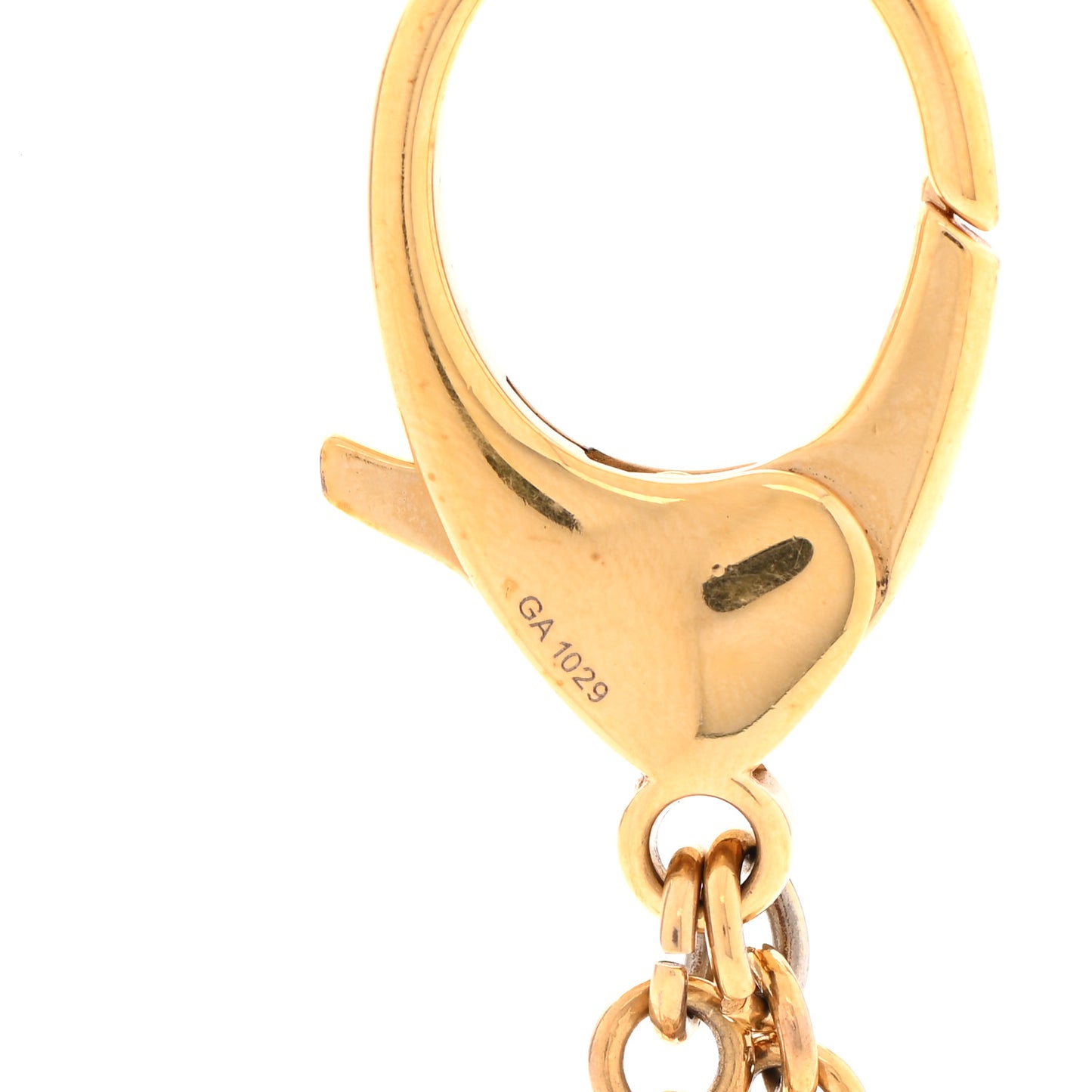 Resin Naif Bag Charm Gris