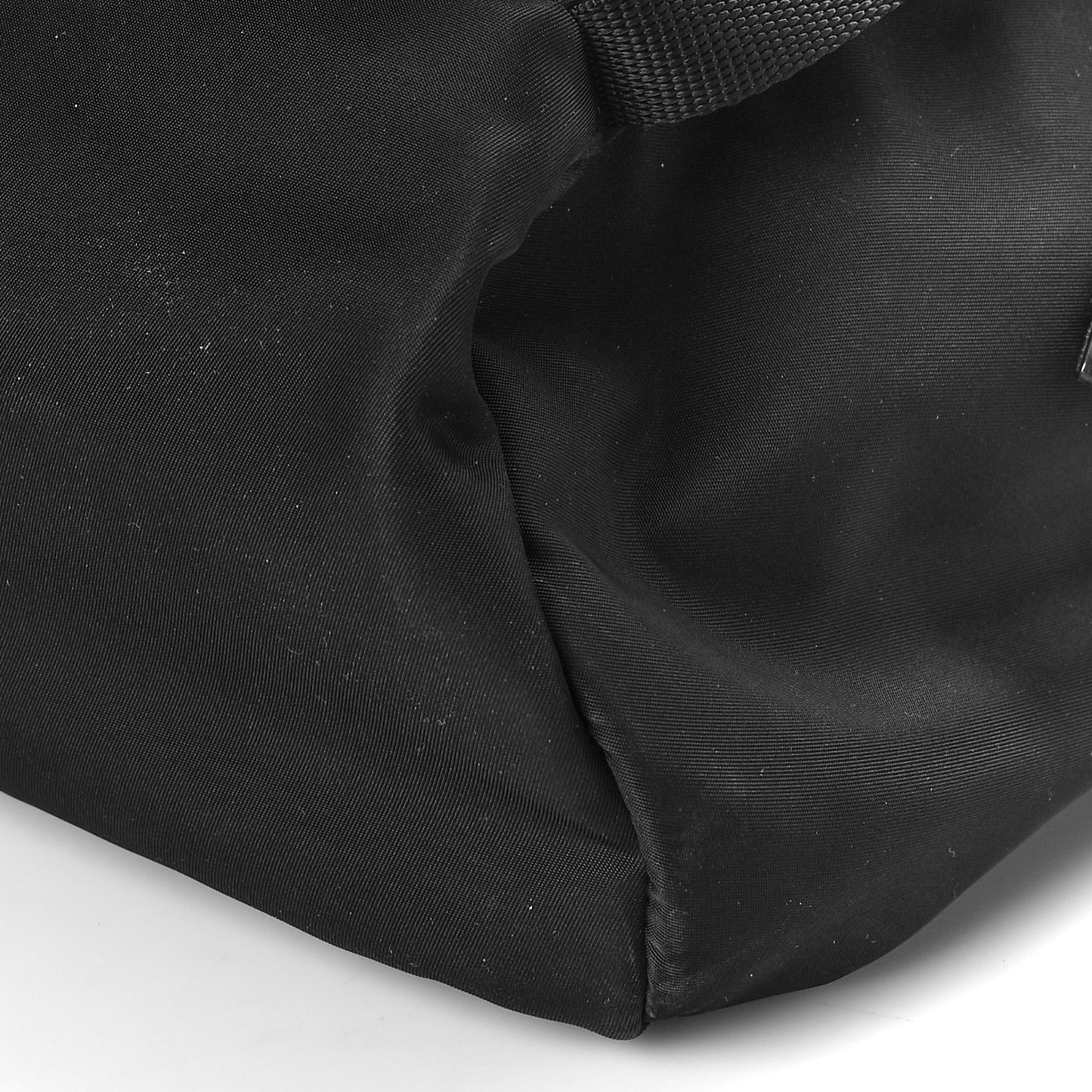 Tessuto Nylon Saffiano Travel Backpack Black
