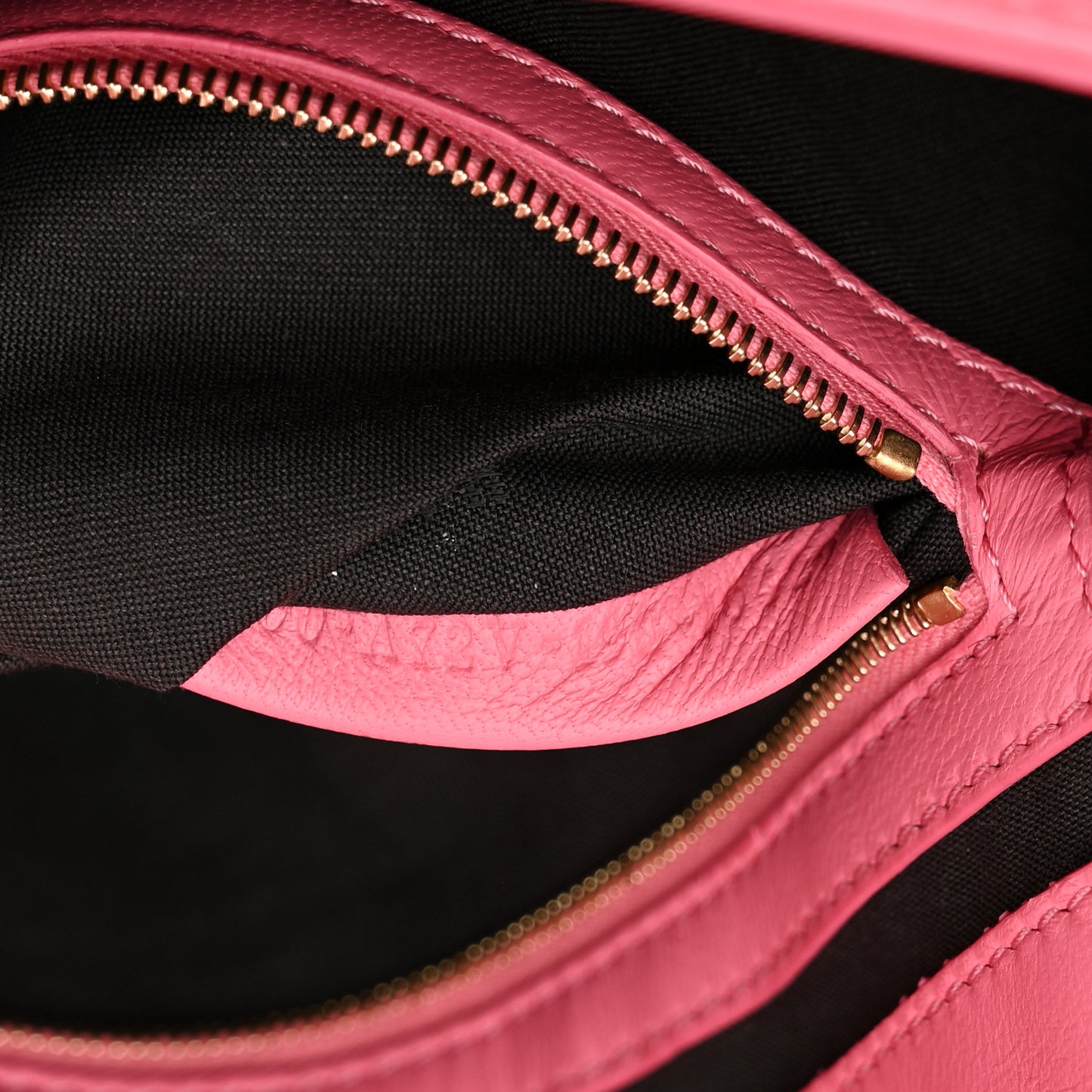 Nappa FF 1974 Embossed Baguette Rosa Fluo