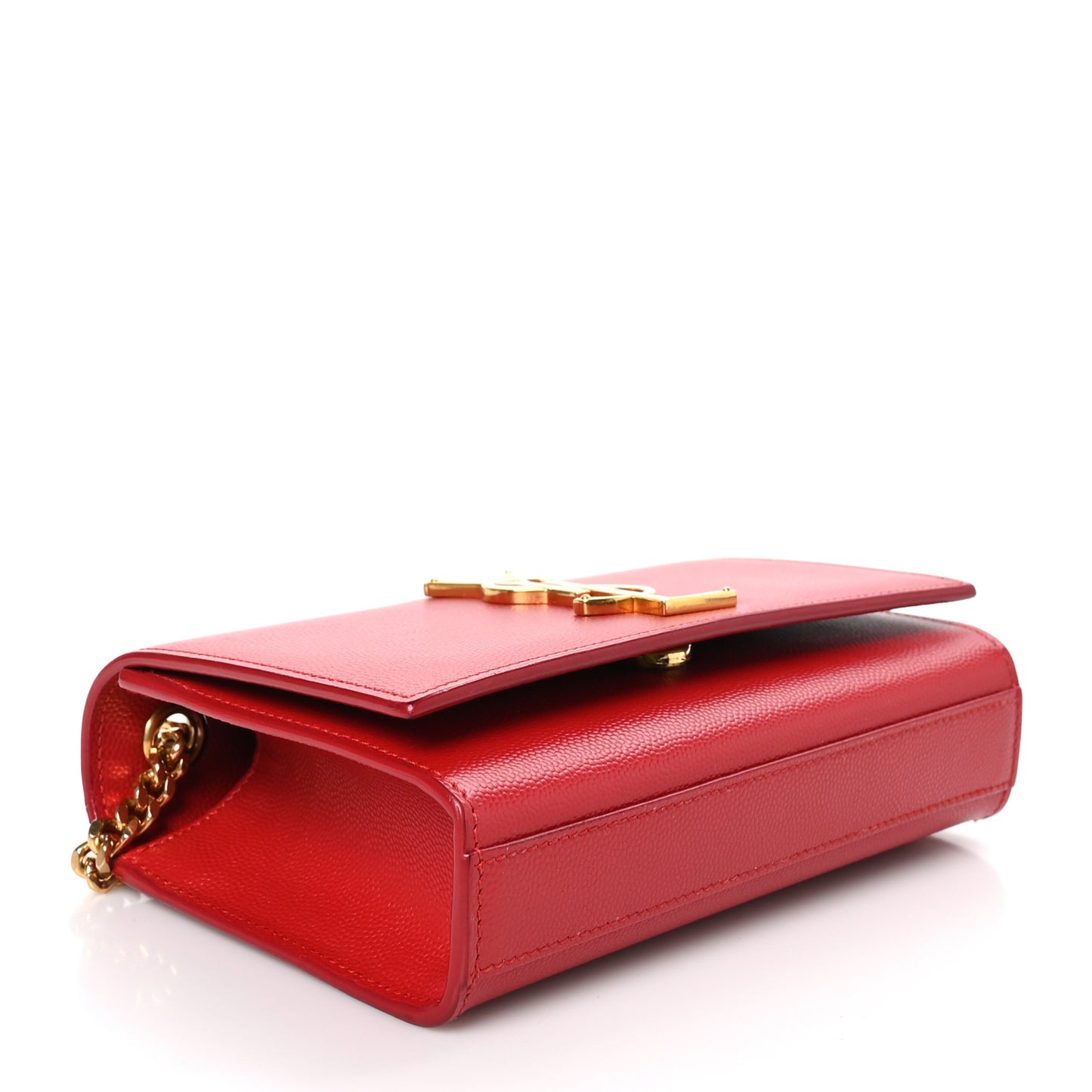 Grain De Poudre Small Monogram Kate Satchel Red