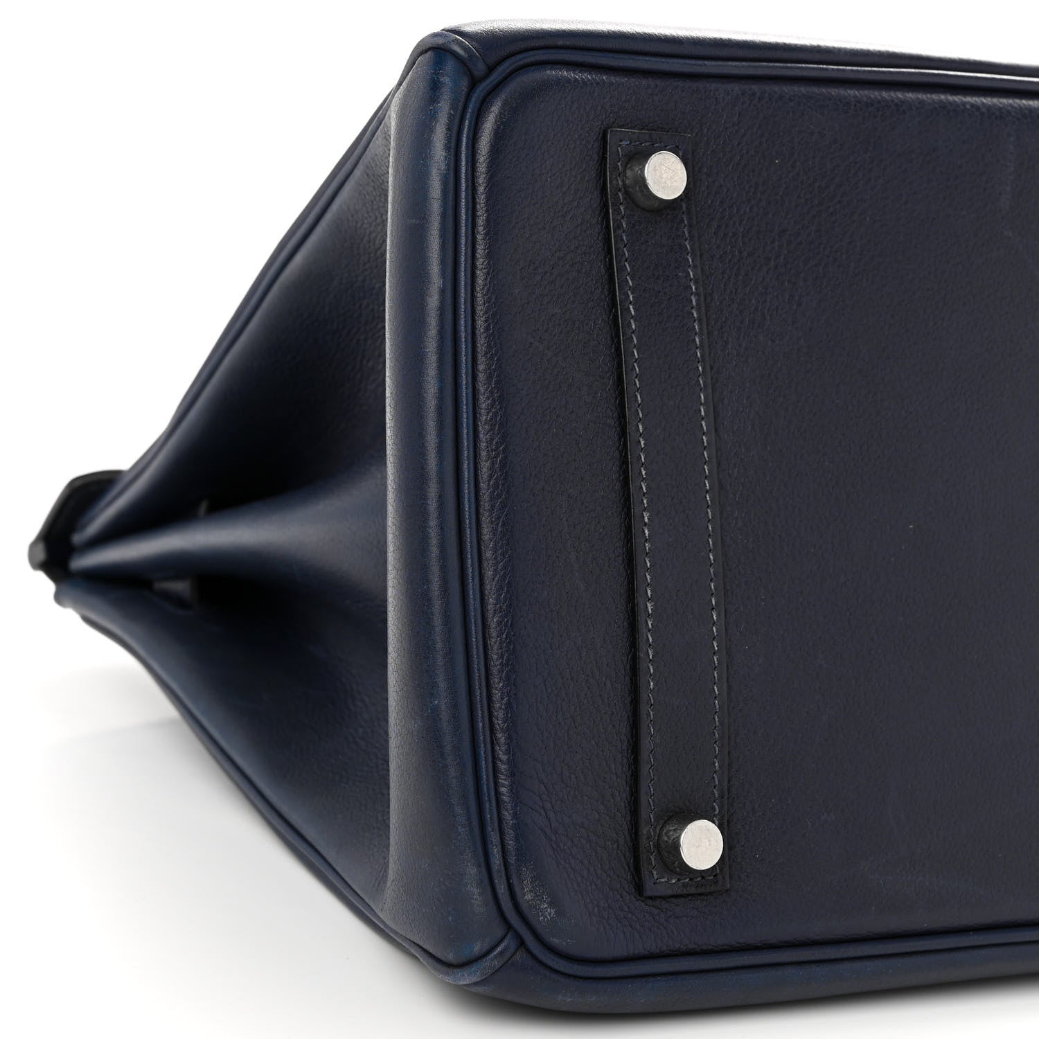 Hermes Evergrain Birkin 35 Bleu Indigo 9 of 19