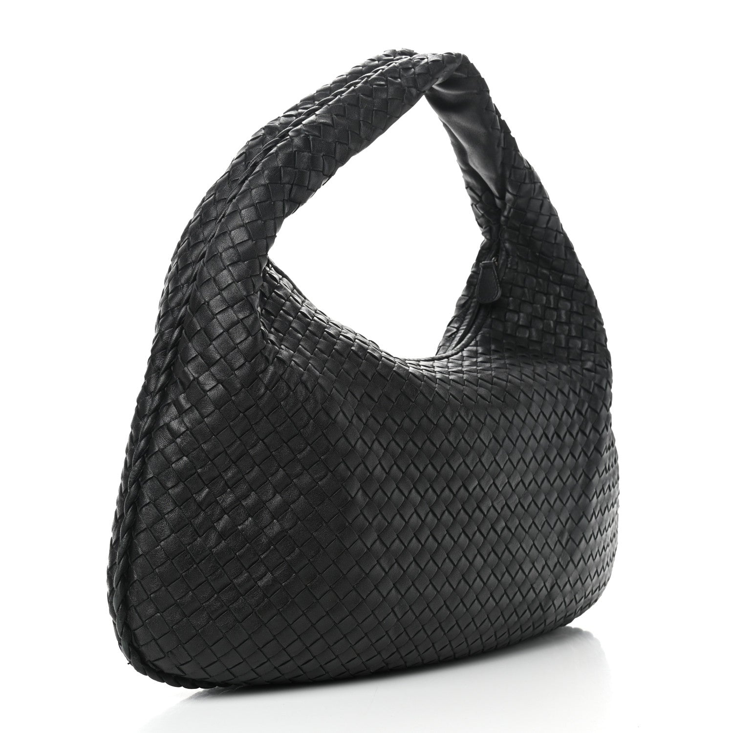Bottega Veneta Nappa Intrecciato Large Veneta Hobo Black 2 of 9