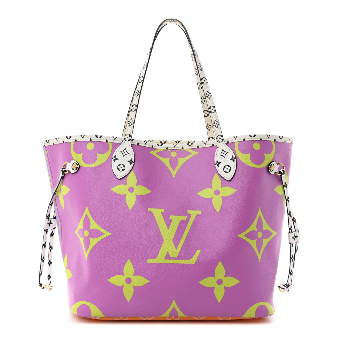 Monogram Giant Neverfull MM Pink Lilac
