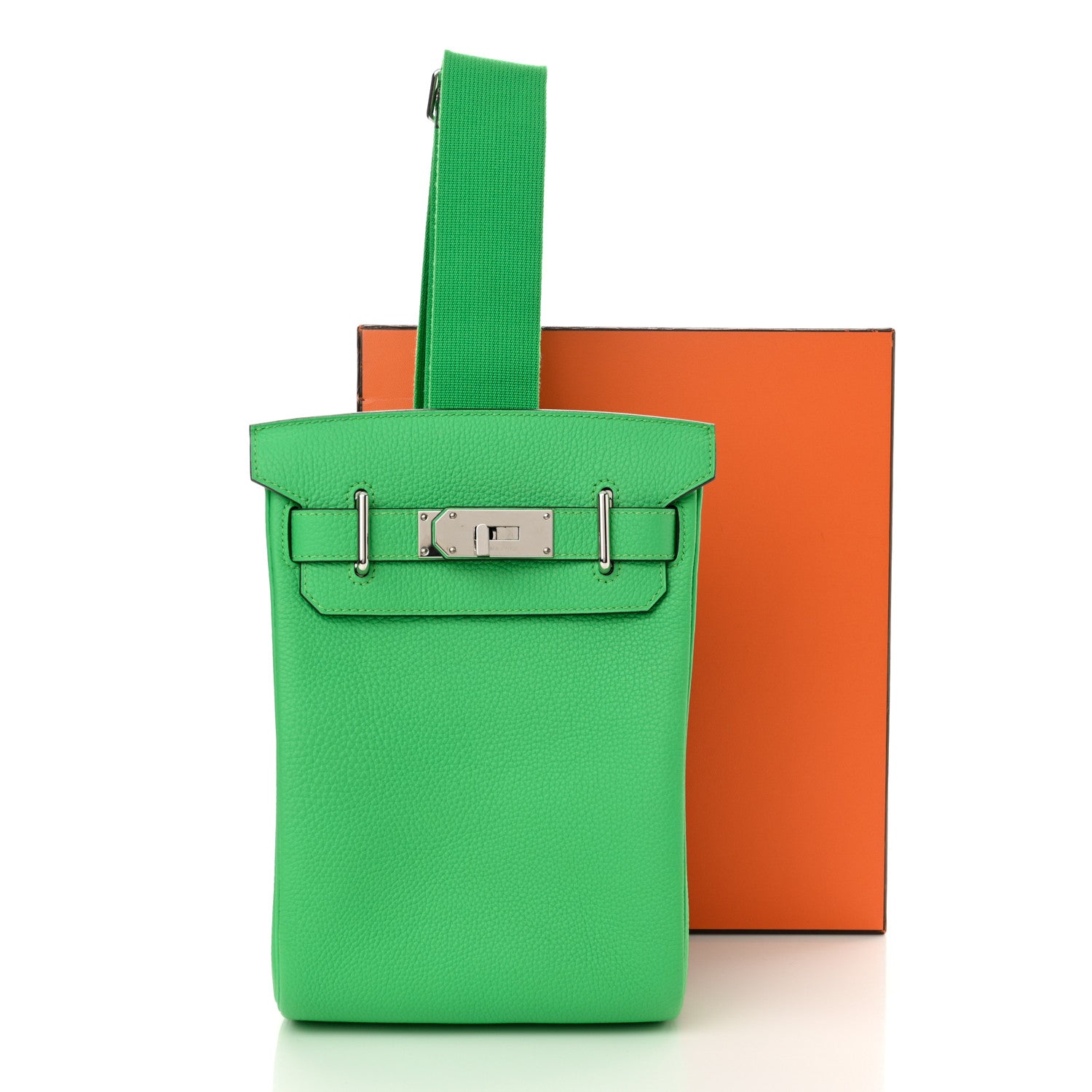 Hermes Togo Hac A Dos PM Backpack Vert Comics 10 of 10