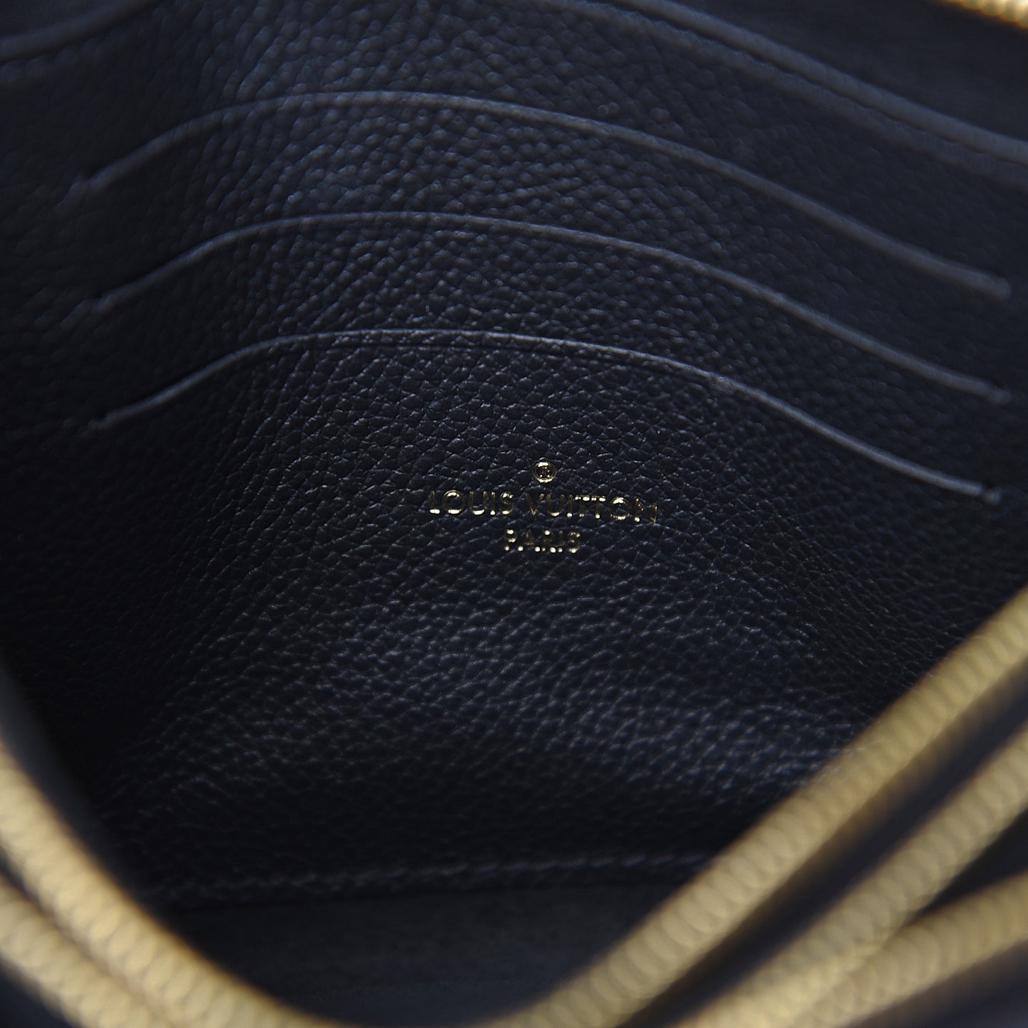 Empreinte Double Zip Pochette Black