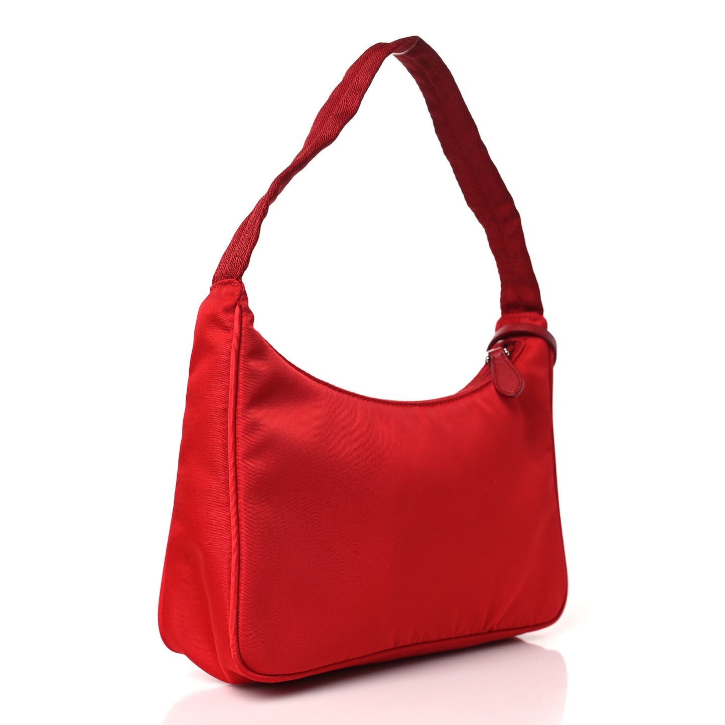 Tessuto Nylon Mini Re-Edition 2000 Bag Rosso