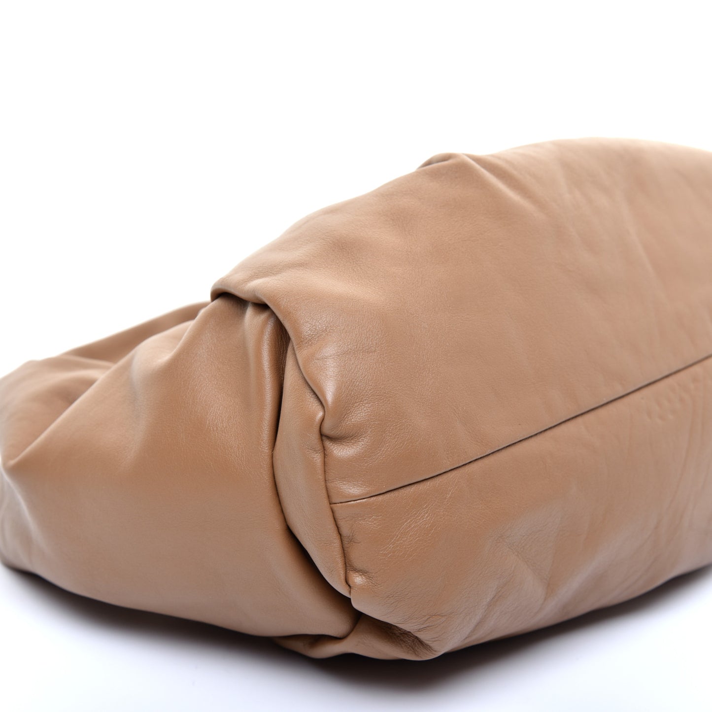Smooth Butter Calfskin Small The Shoulder Pouch Cammello