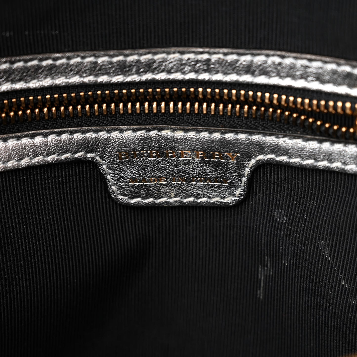 Smooth Calfskin 1983 Knight Check Link Backpack Silver