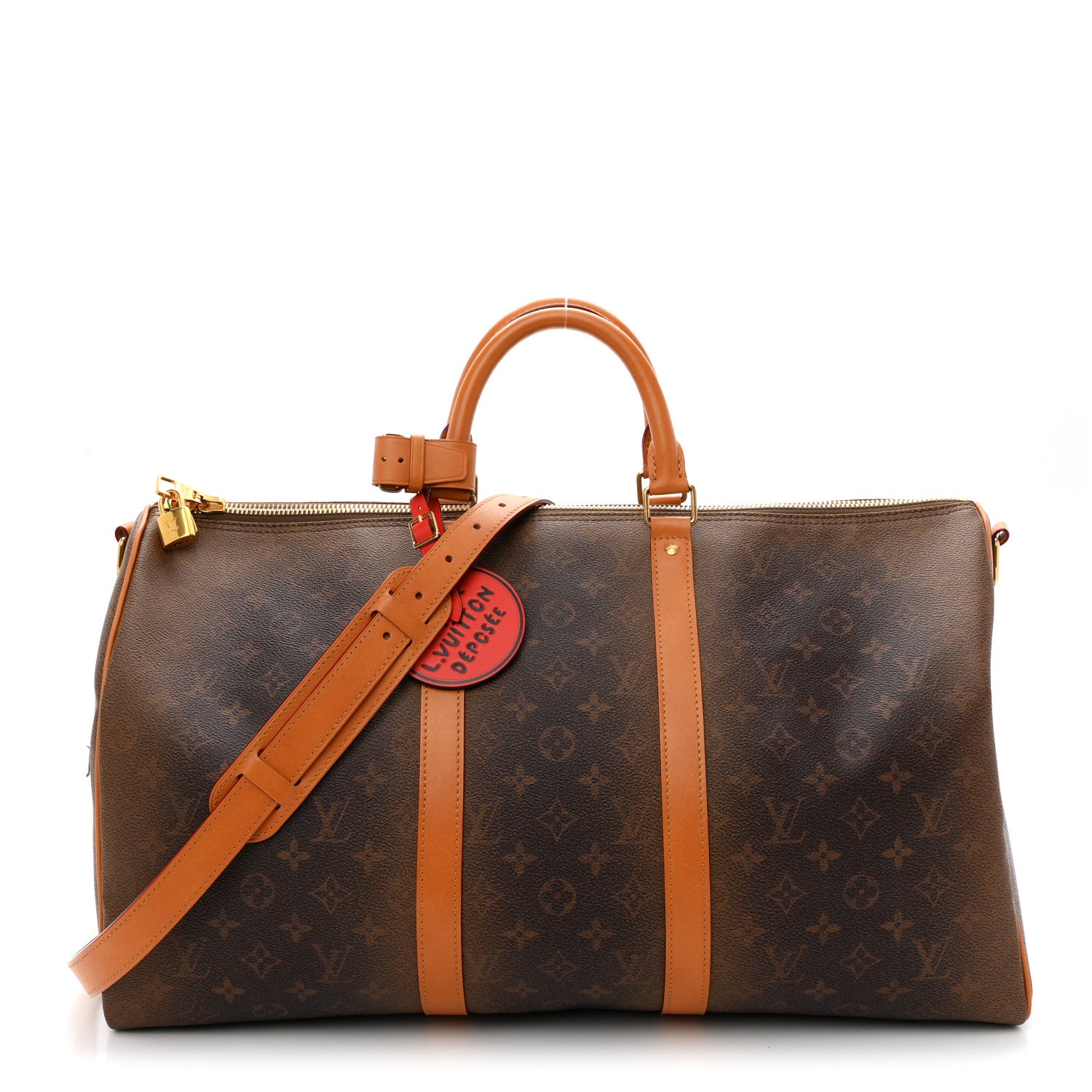 Louis Vuitton Monogram Dust Keepall Bandouliere 50 1910693