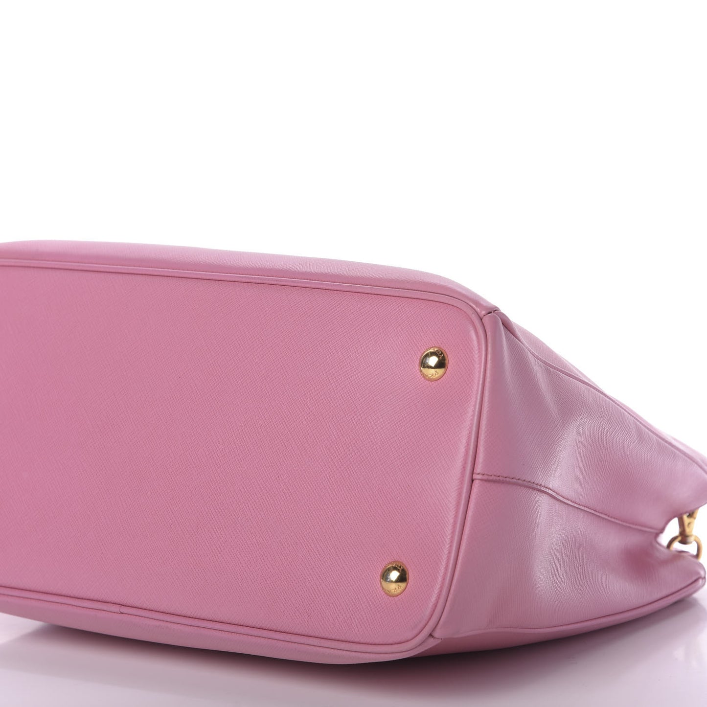 Saffiano Small Double Zip Galleria Tote Geranio