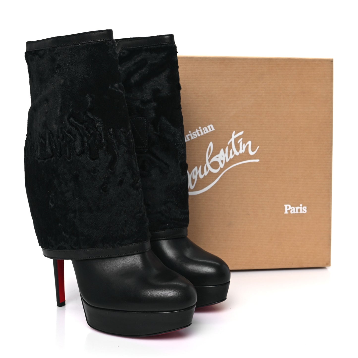 Calfskin Karkoul Armony 140 Ankle Boots 39 Black