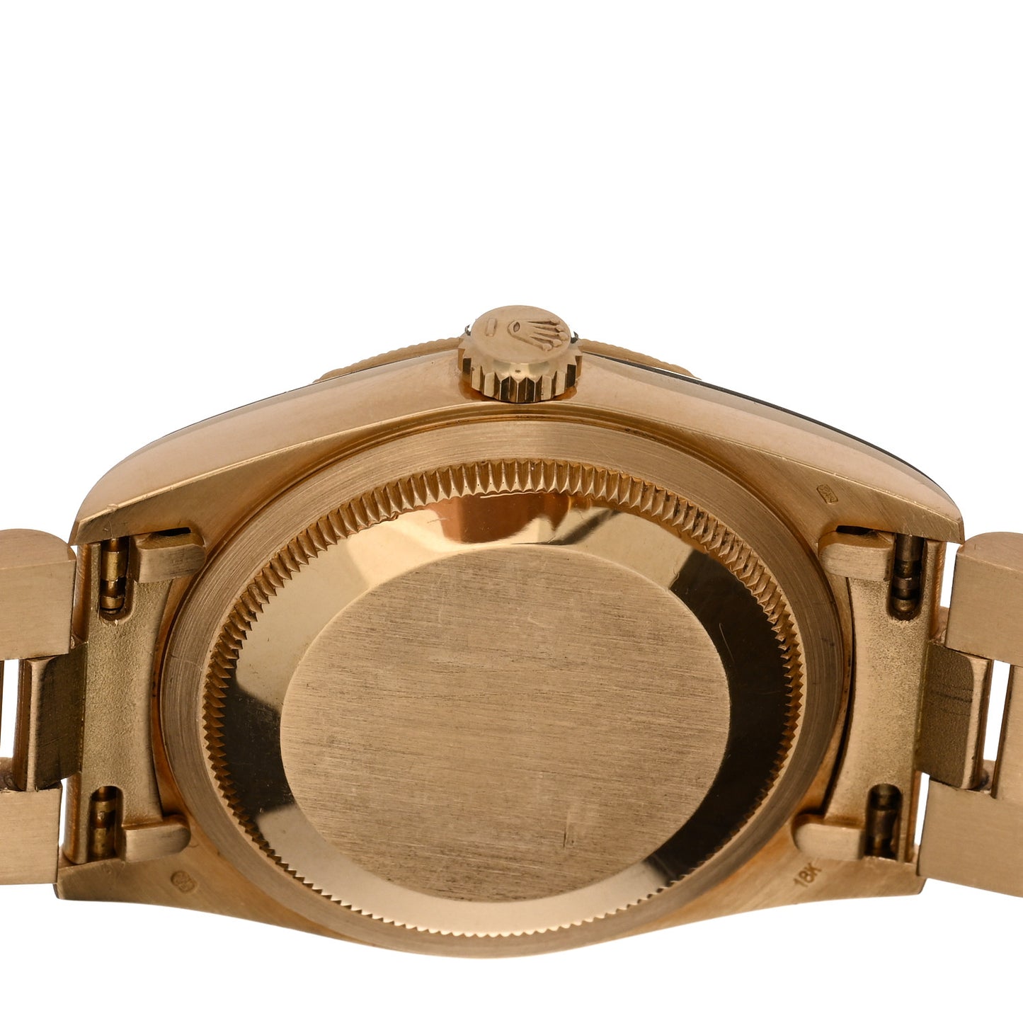 18K Yellow Gold 36mm Oyster Perpetual Day-Date Double Quick President Watch Champagne 18248