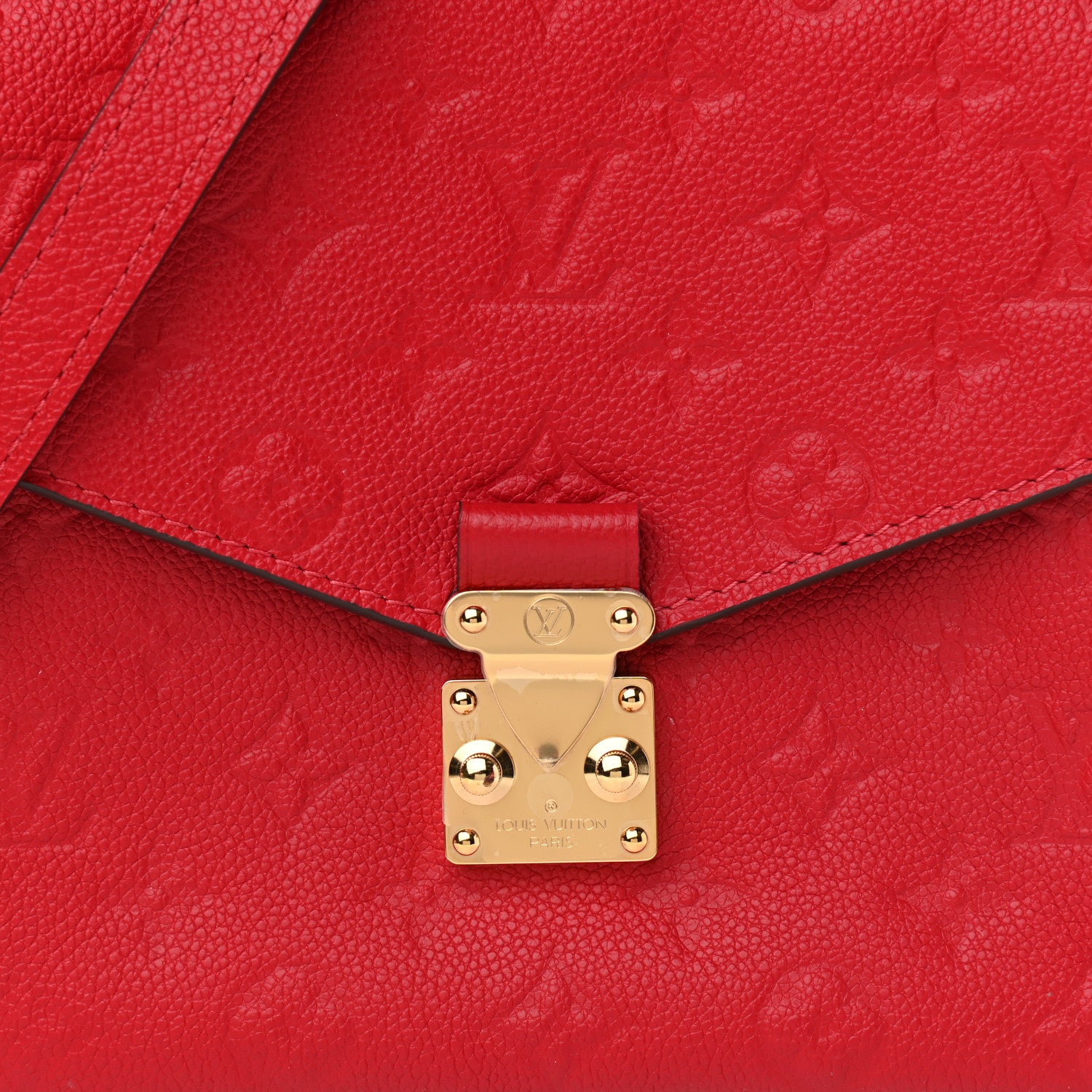 Louis Vuitton Empreinte Pochette Metis Scarlet 8 of 10