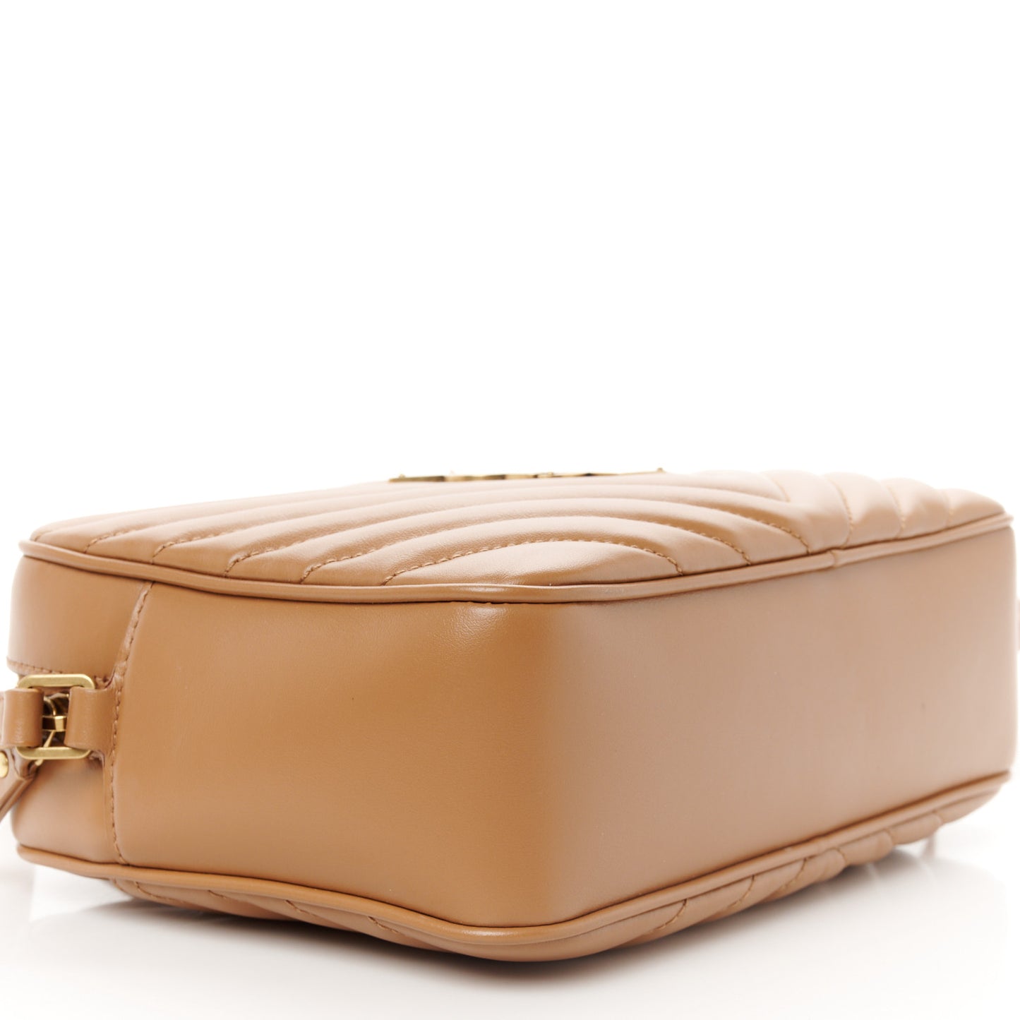 Calfskin Matelasse Monogram Lou Camera Bag Cinnamon
