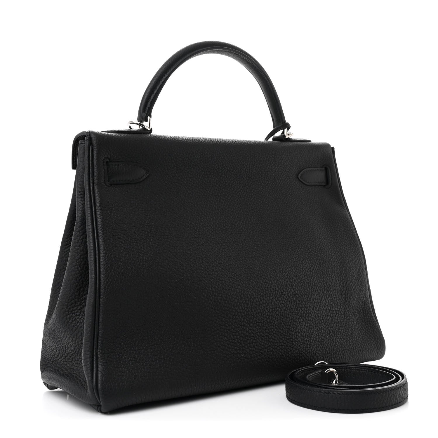 Hermes Togo Kelly Retourne 32 Black 3 of 10